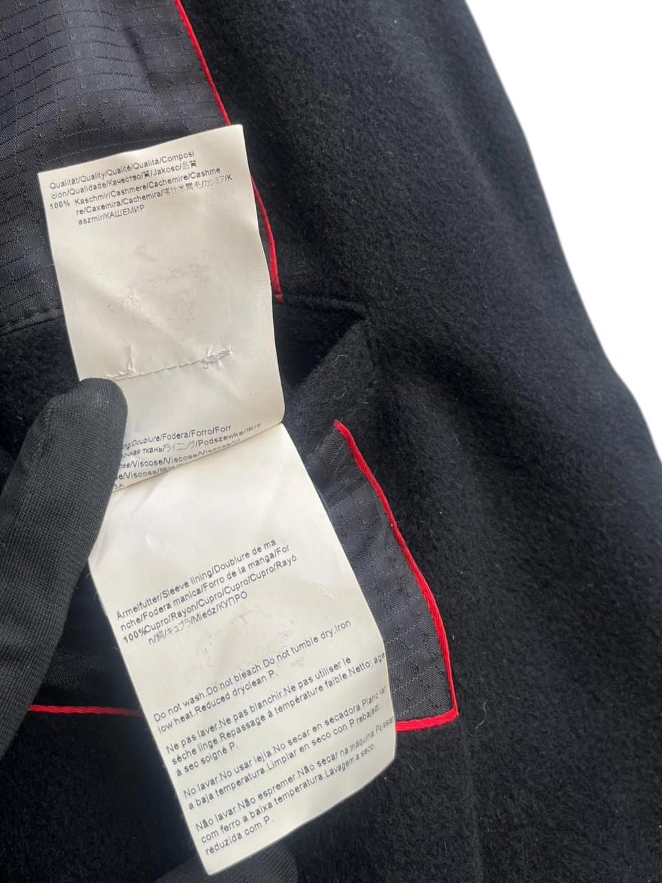 Hugo Boss Hugo Red Label Tag Single Button Cashmere Coat Size US S / EU 44-46 / 1 - 14 Thumbnail