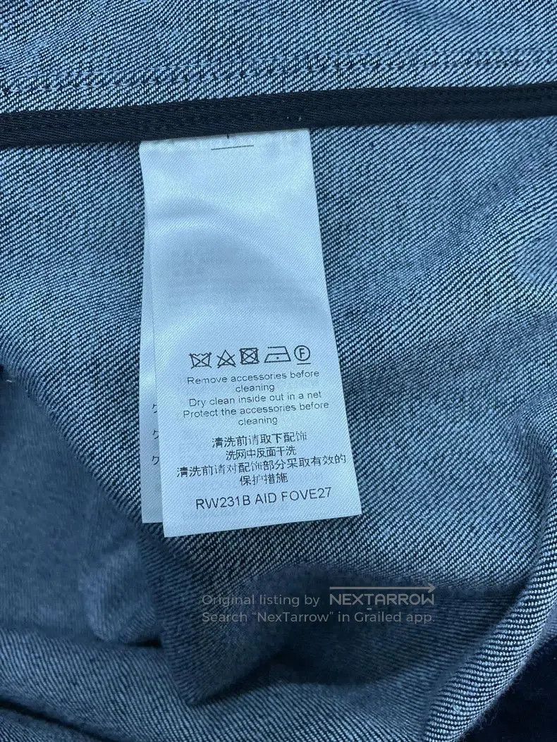 Louis Vuitton LV Luggage Tag Denim Jacket. Size US S / EU 44-46 / 1 - 4 Thumbnail