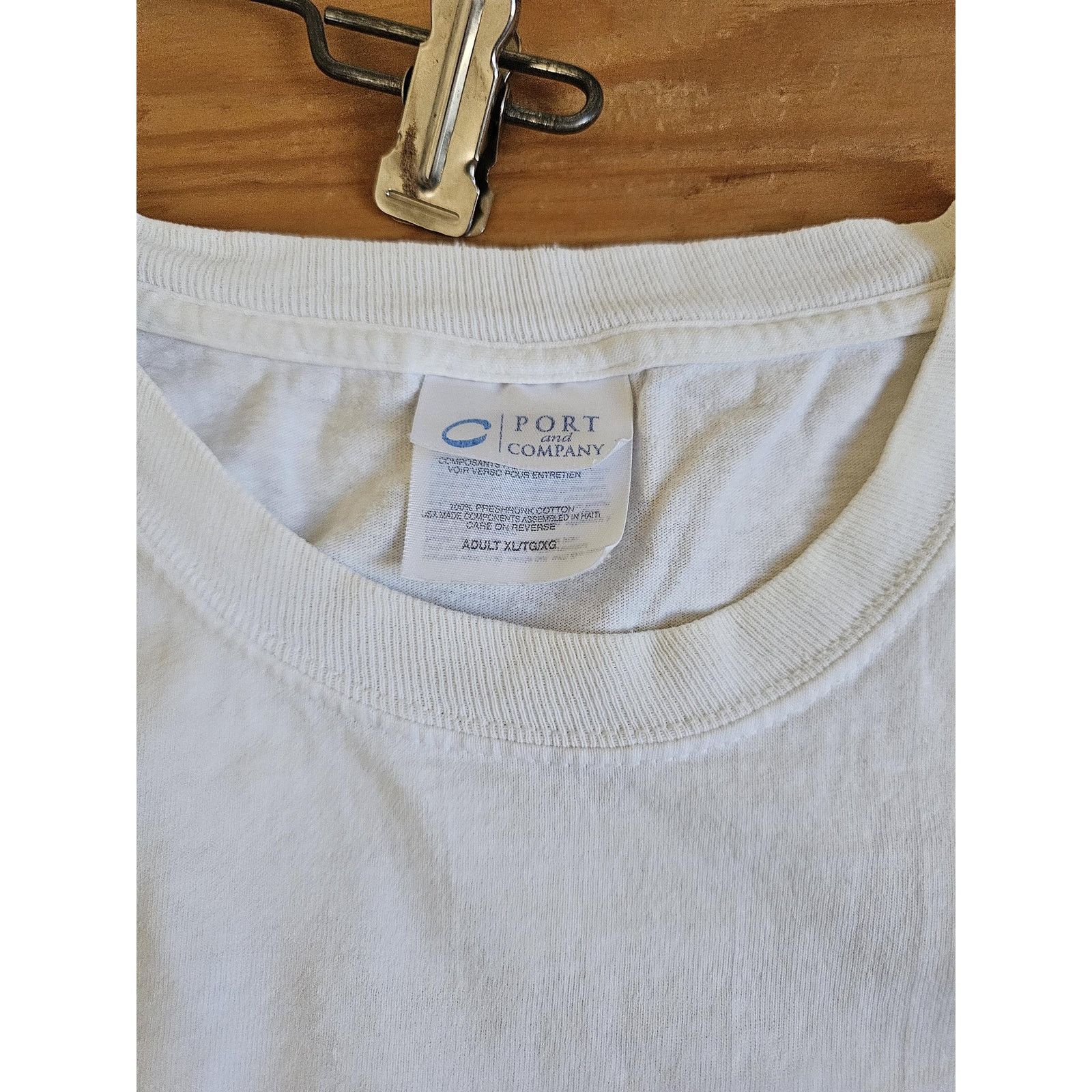 Other Skagway Raceway Jim Raper Racing White Cropped T-shirt Sz L Size US L / EU 52-54 / 3 - 3 Thumbnail