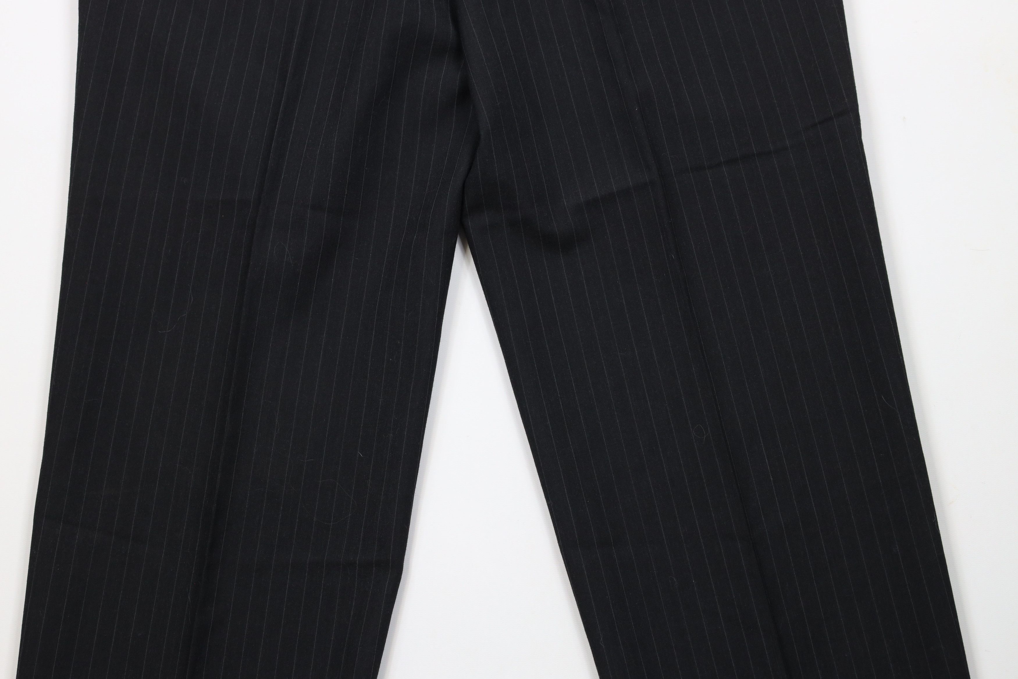Vintage Vintage 90s Streetwear Blend Pinstriped Wide Leg Chino Pants Size US 36 / EU 52 - 10 Thumbnail