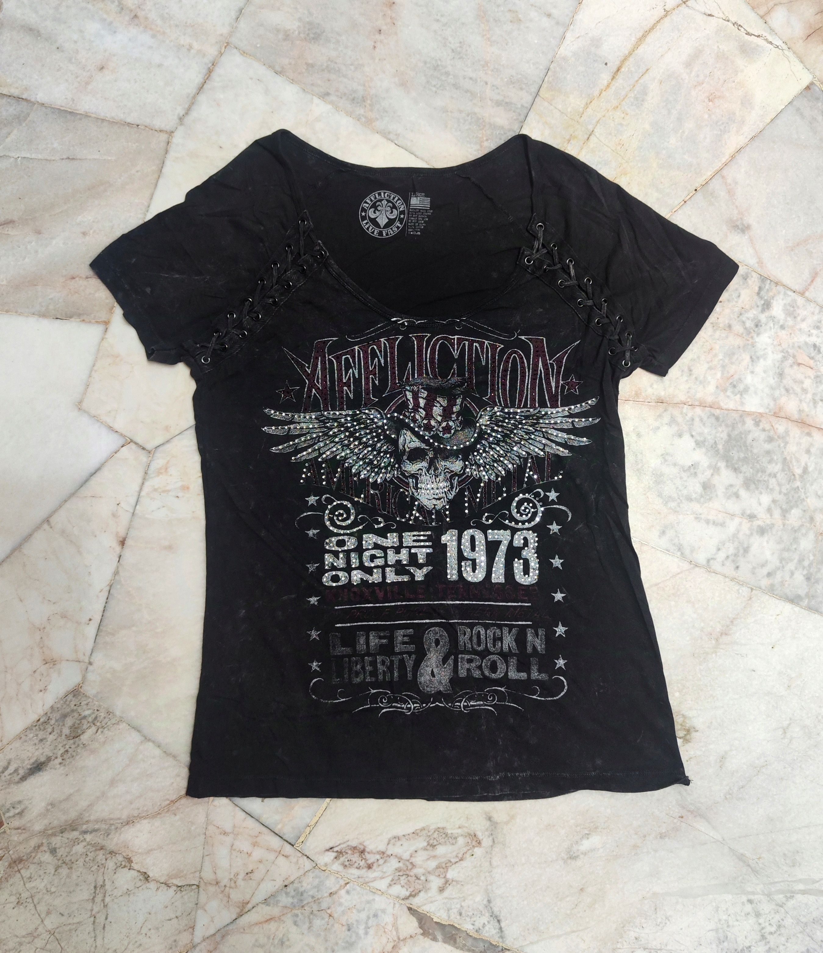 Affliction American Metal Tennessee Top Size L / US 10 / IT 46 - 1 Thumbnail