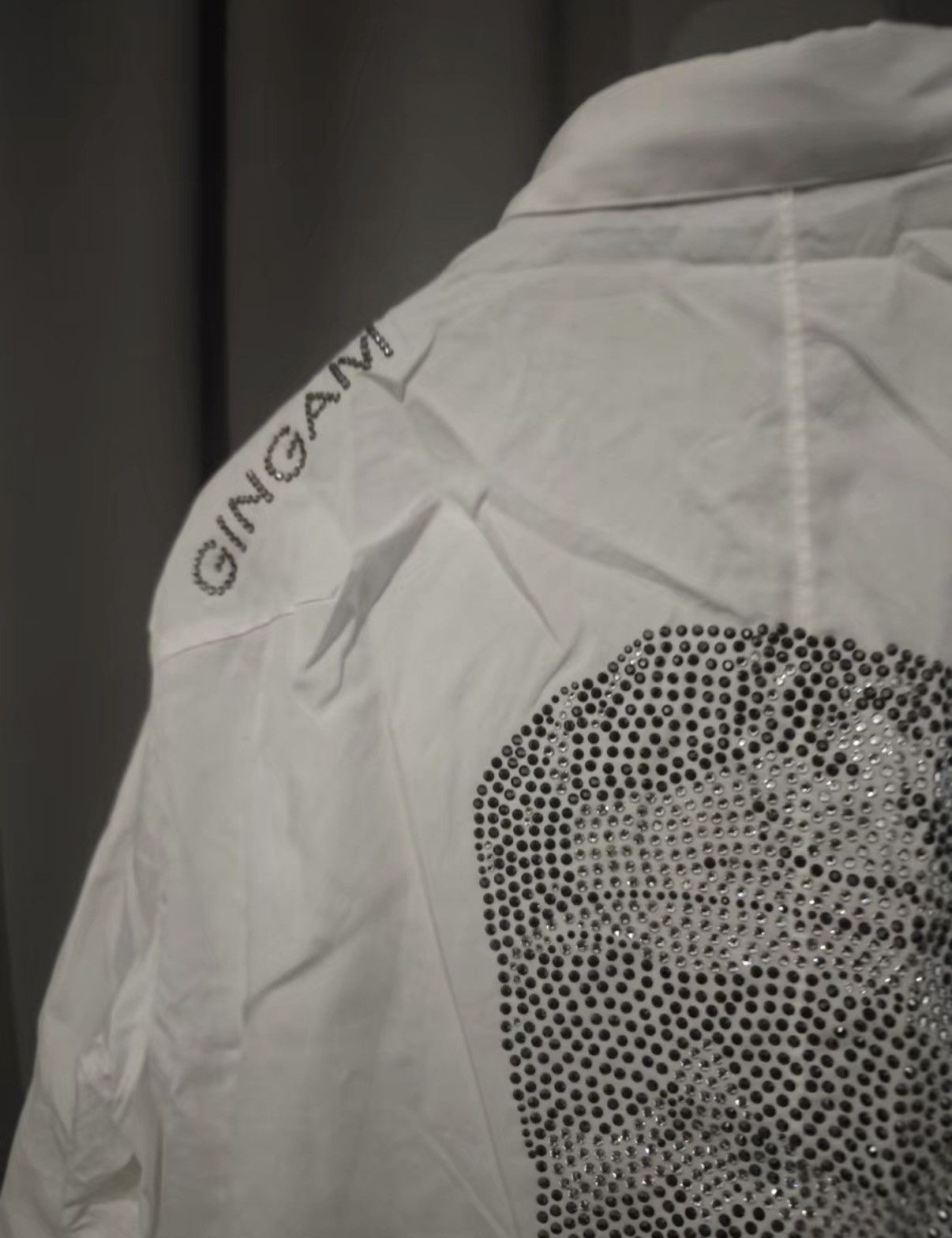 Julius Julius 7 Rhinestone Portrait Hidden Button Shirt Size US S / EU 44-46 / 1 - 6 Thumbnail