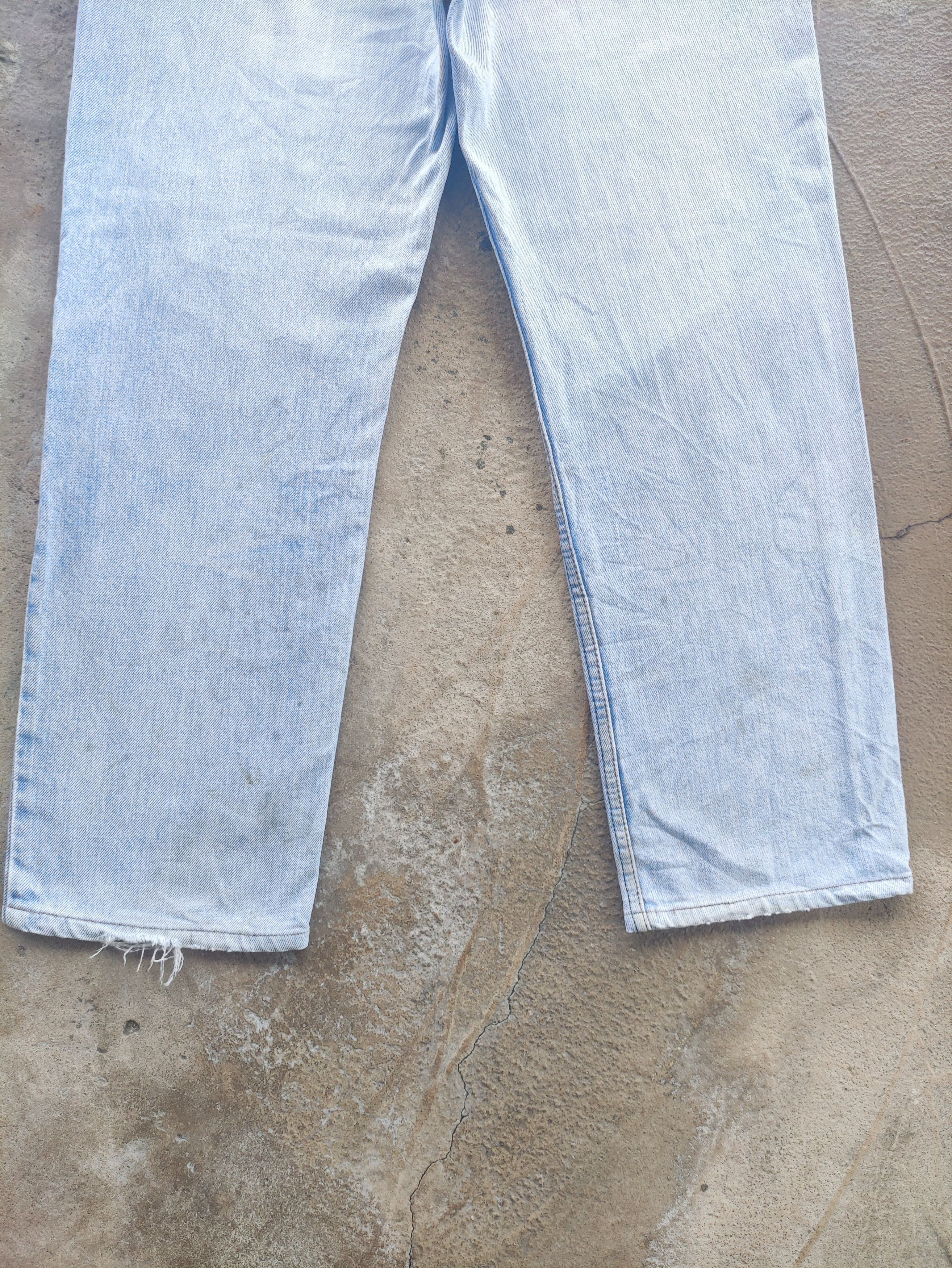 Levi's Vintage Levi's Denim Distress Faded Pants W32 Size US 32 / EU 48 - 10 Thumbnail