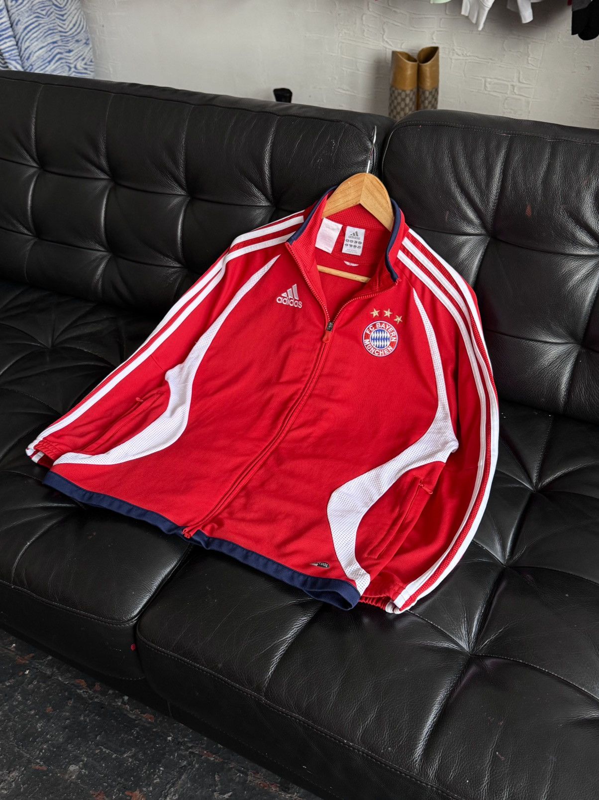 Adidas Vintage Adidas FC Bayern Munchen Track Zip Jacket Soccer Size US XS / EU 42 / 0 - 14 Thumbnail