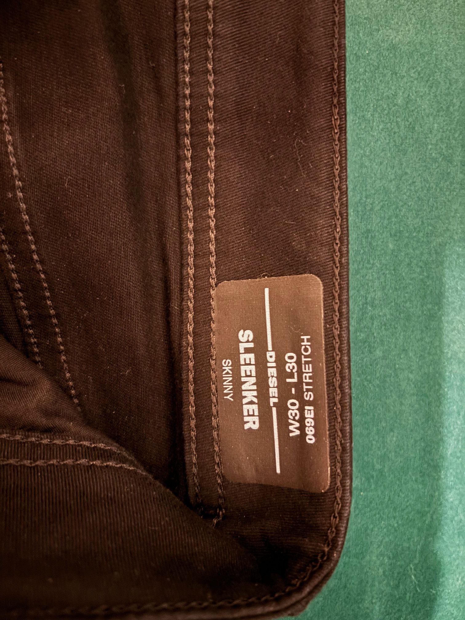 Diesel Diesel stretch Sleenker skiny jeans Size US 28 / EU 44 - 2 Thumbnail
