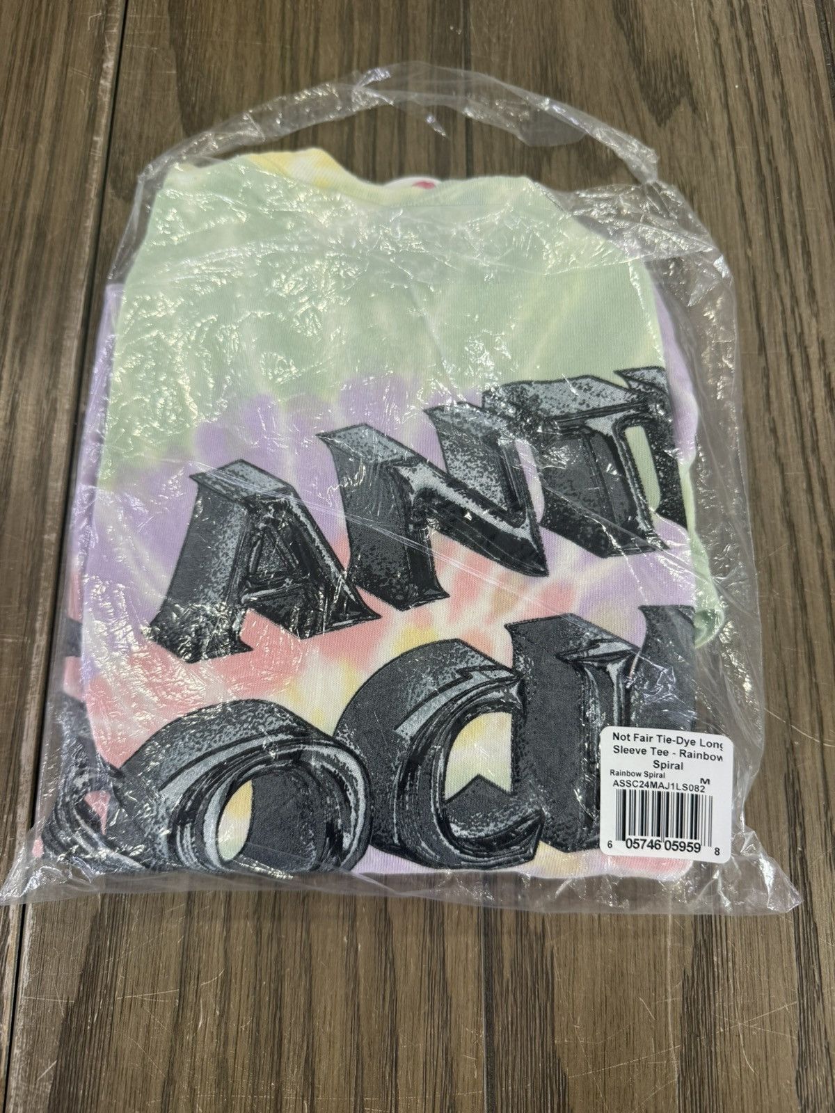 Anti Social Social Club ✨ Anti Social Club ASSC Not Fair Tie-Dye Long Sleeve Med ✨ Size M / US 6-8 / IT 42-44 - 7 Thumbnail