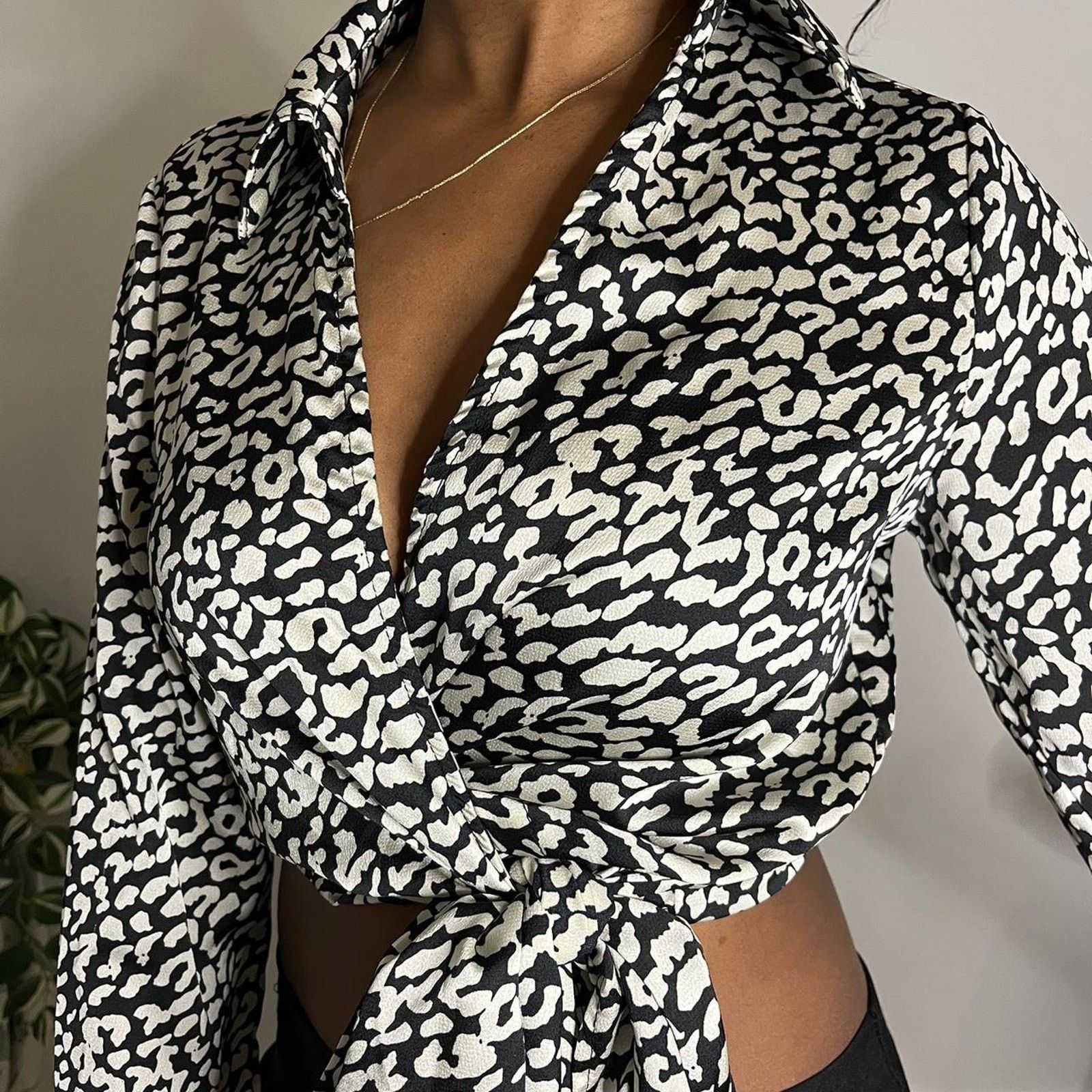 Other Cheetah print blouse Size S / US 4 / IT 40 - 4 Thumbnail