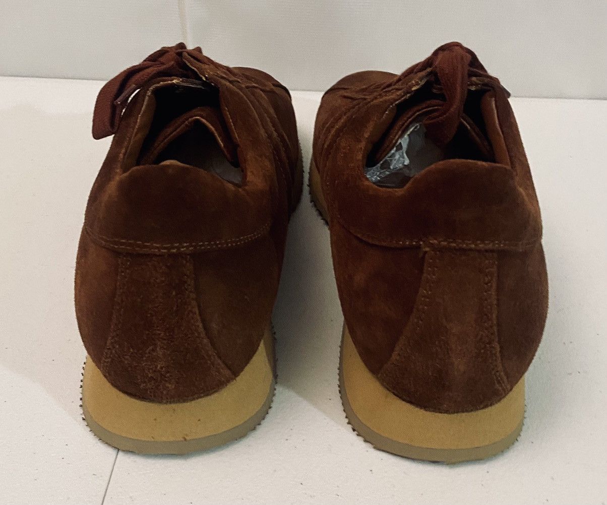 Malo Malo 🇮🇹 Brown French Calfskin Suede Voyager Sneakers 10 NEW Size US 10 / EU 43 - 10 Thumbnail