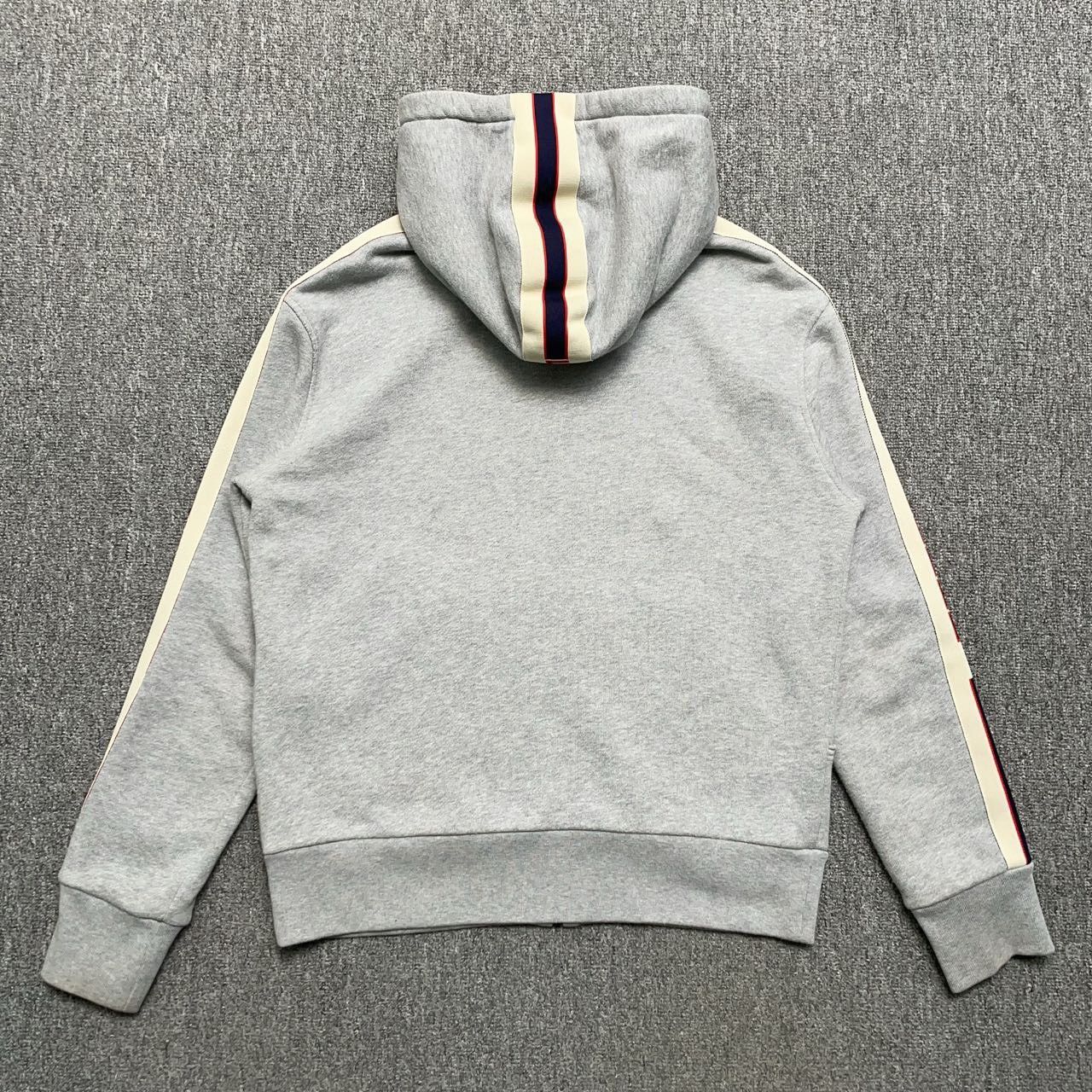 Gucci Gucci Gray logo zipper hooded jacket 2501-Nextarrow Size US M / EU 48-50 / 2 - 2 Thumbnail