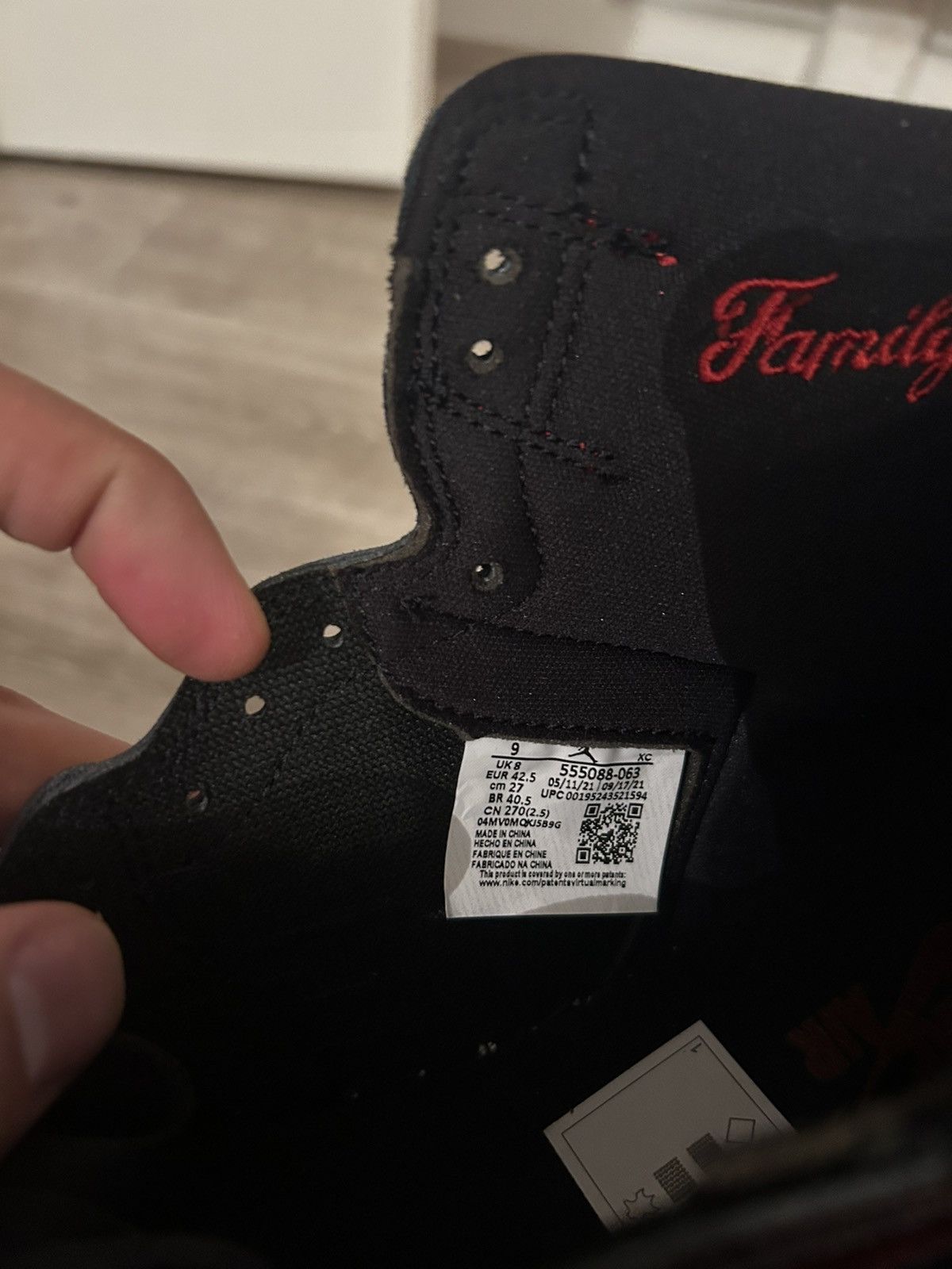 Jordan Brand Air Jordan 1 Retro High Og Patent Bred Size US 9 / EU 42 - 10 Thumbnail