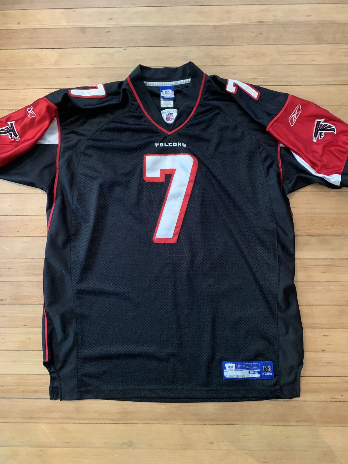 image of Michael Vick Sewn Atlanta Falcons Reebok Nfl Jersey Size 54 in Black, Men's