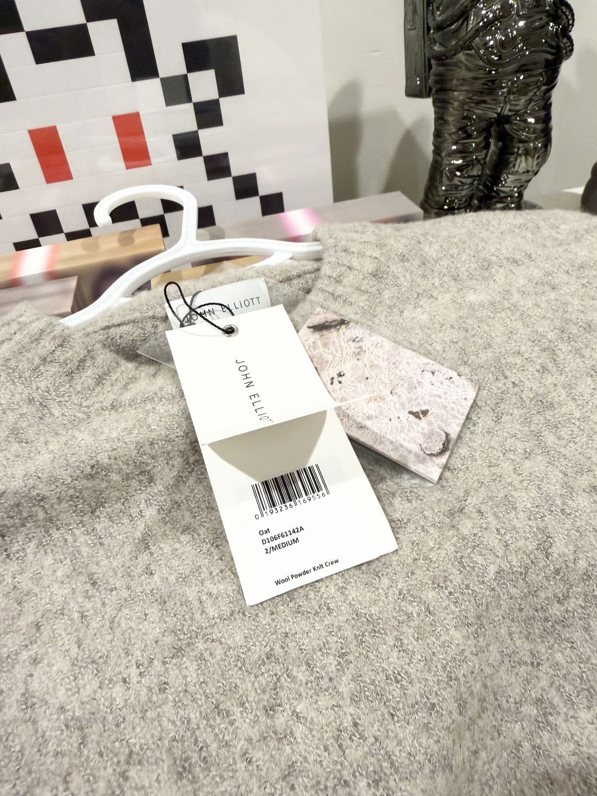 John Elliott Wool Powder Knit Crewneck Size US M / EU 48-50 / 2 - 5 Thumbnail