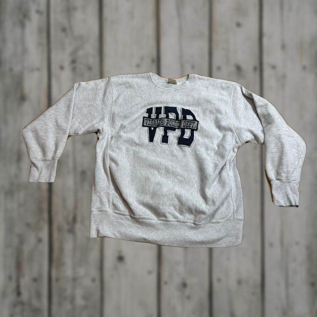 VINTAGE 90s Rugged Sweats Men's Gray Crewneck Sweatshirt Adult Large