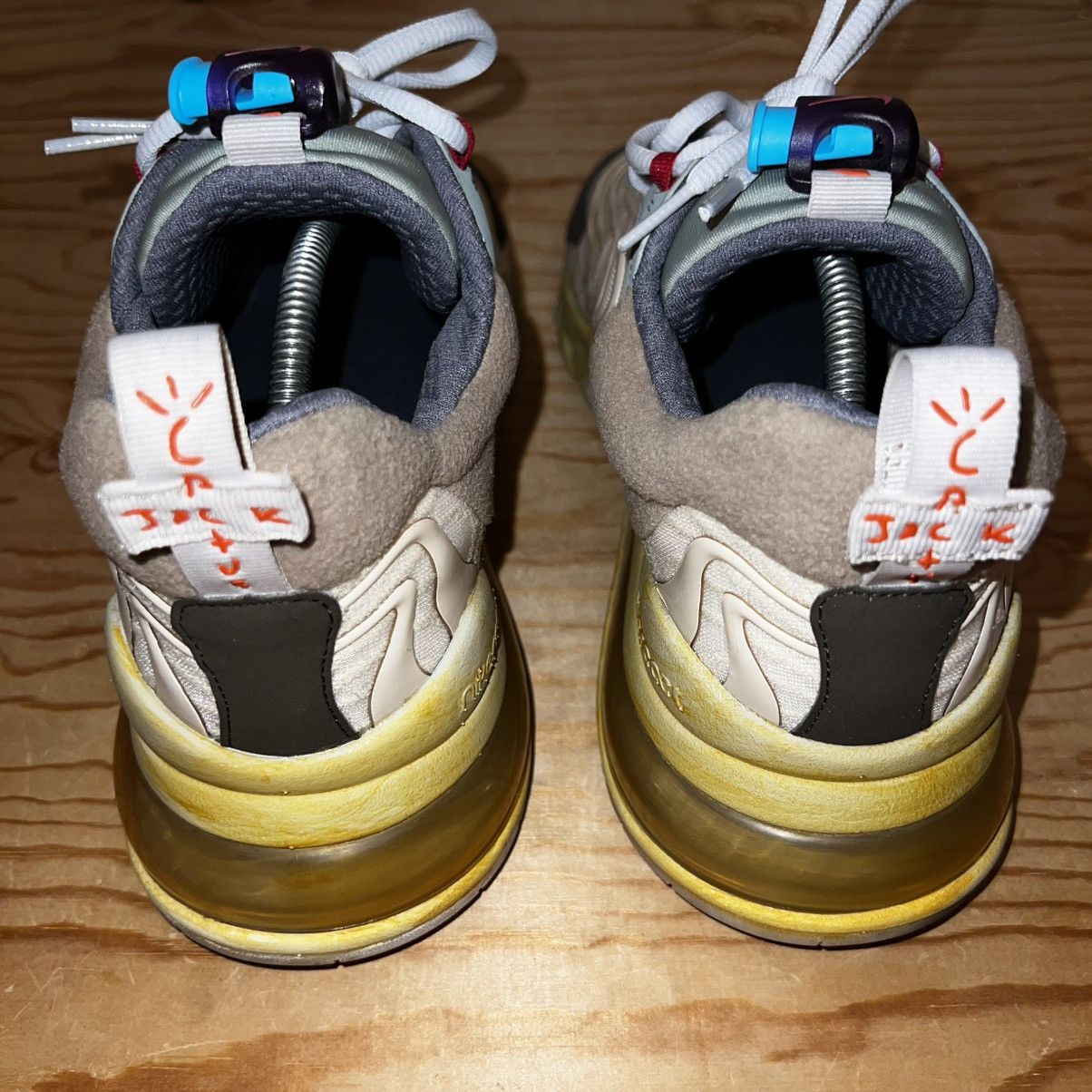 Nike × Travis Scott NIKE TRAVIS SCOTT AIR MAX 270 REACT ENG CACTUS TRAILS SHOES Size US 11.5 / EU 44-45 - 5 Thumbnail