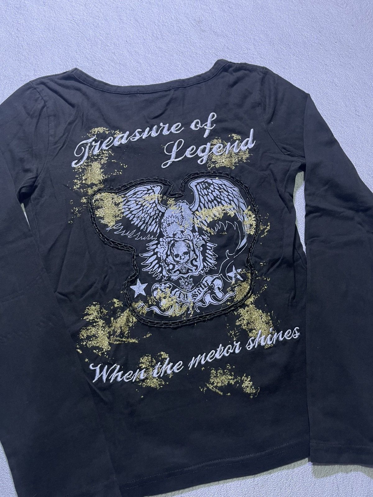 Japanese Brand Y2K JEFFY SOUR long sleeve tshirt Size S / US 4 / IT 40 - 2 Thumbnail