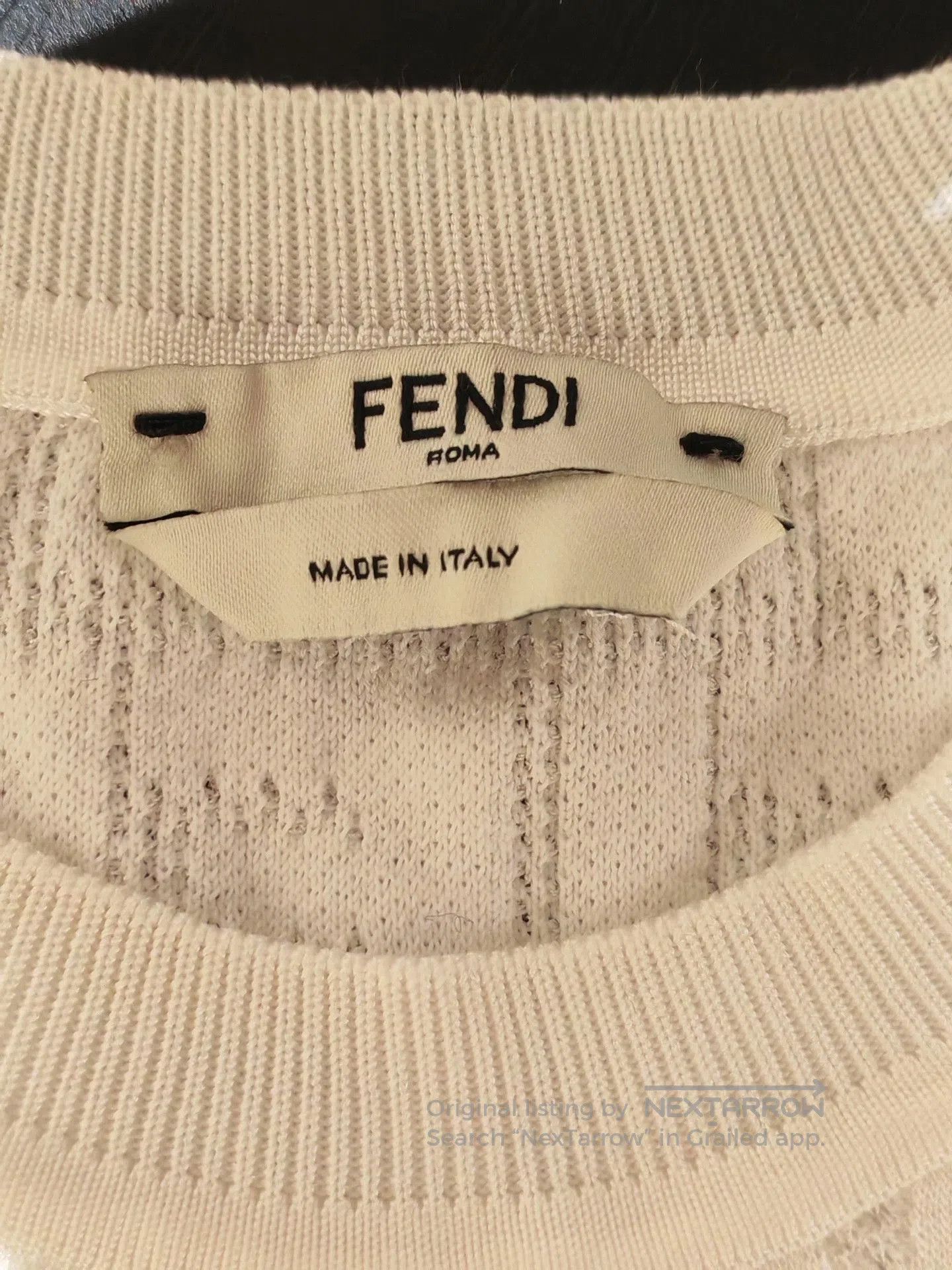 Fendi Fendi FF Monogram Knit Short-Sleeve Skirt Set. Size M / US 6-8 / IT 42-44 - 5 Thumbnail