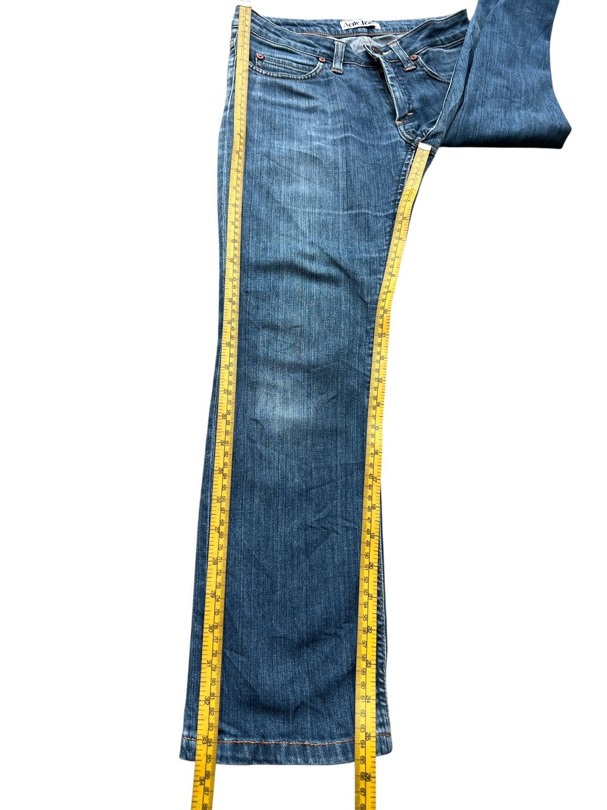 Acne Studios Acne Studios Lowrise Denim Jeans Size 27" / US 4 / IT 40 - 12 Thumbnail