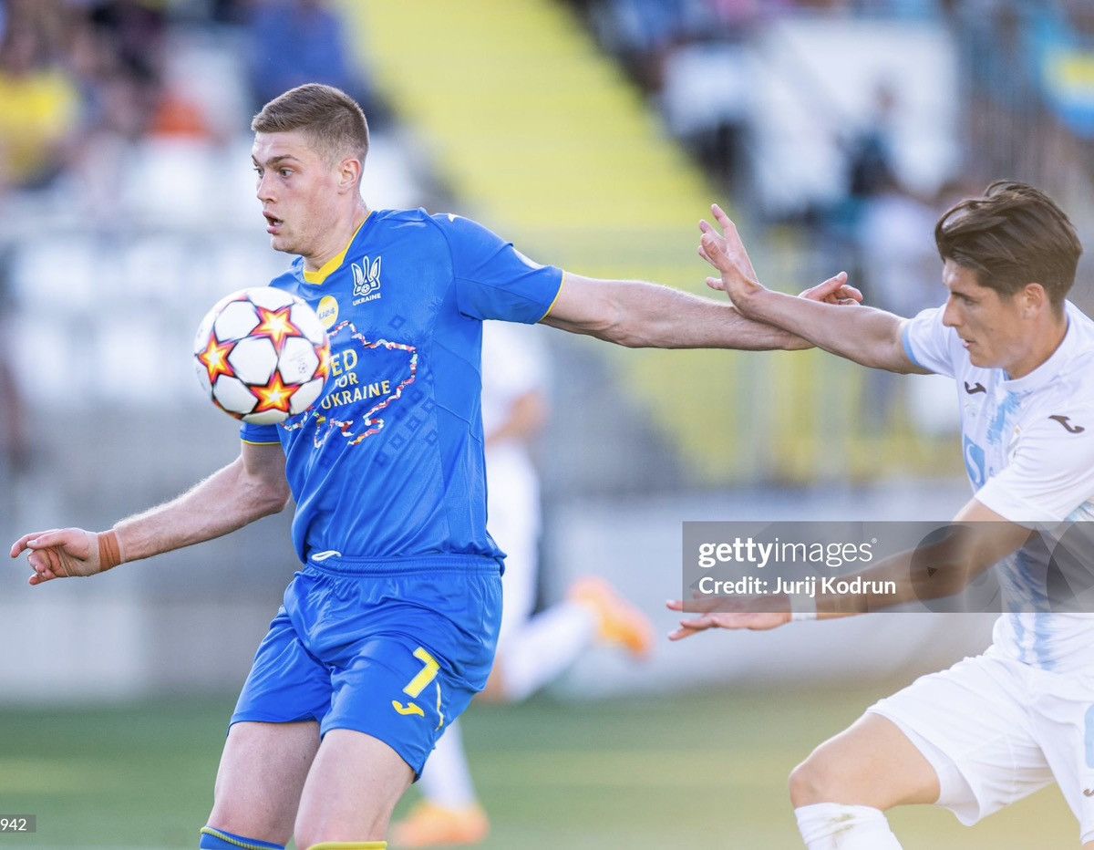 Joma 2020 2022 GAME ISSUE Ukraine National Dovbyk Soccer Jersey L Size US L / EU 52-54 / 3 - 2 Thumbnail