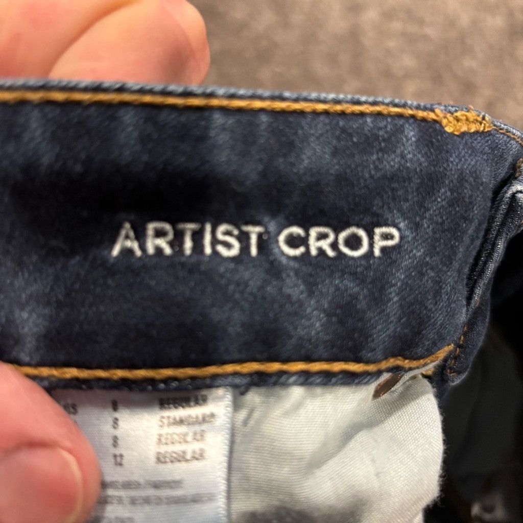 American Eagle Outfitters Women’s American Eagle Crop Jeans Size 30" / US 8 / IT 44 - 4 Thumbnail