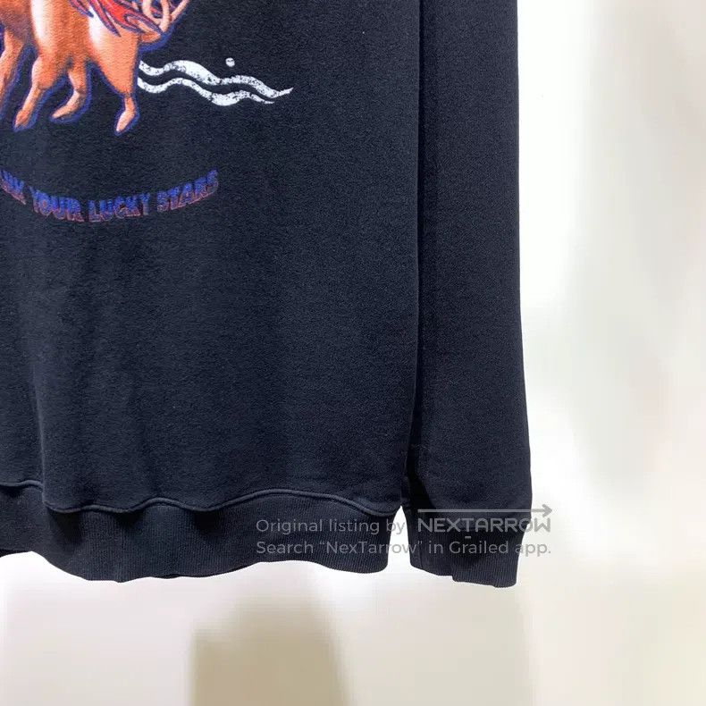 Givenchy Givenchy Flying Pig Print Round Neck Casual Hoodie Size US L / EU 52-54 / 3 - 6 Thumbnail