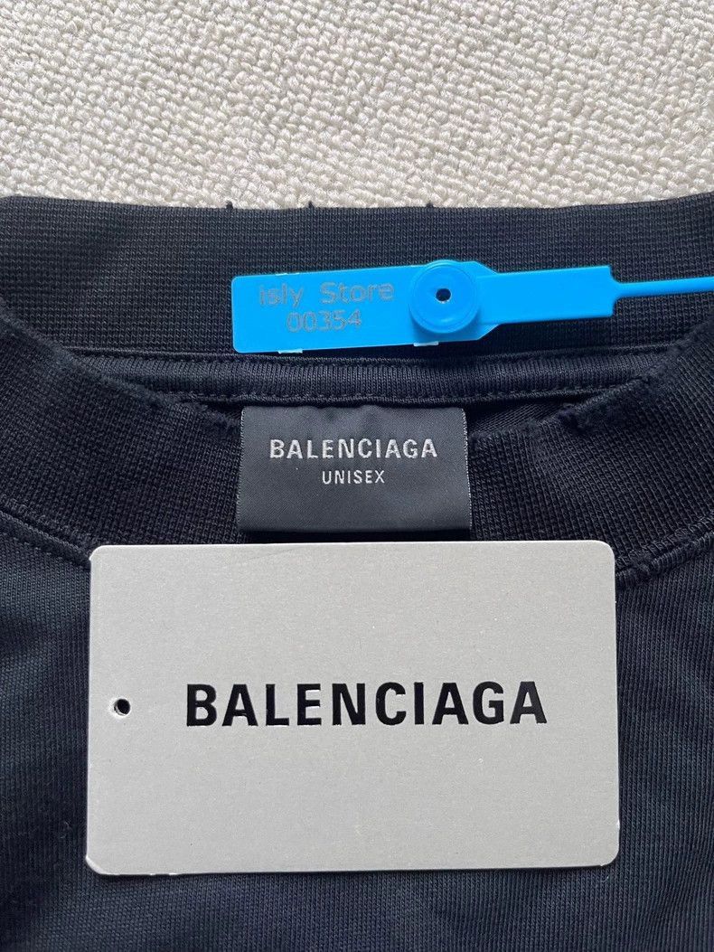 Balenciaga Balenciaga Balenciaga Logo Print Short Sleeve TShirt -2507 Size US M / EU 48-50 / 2 - 4 Thumbnail
