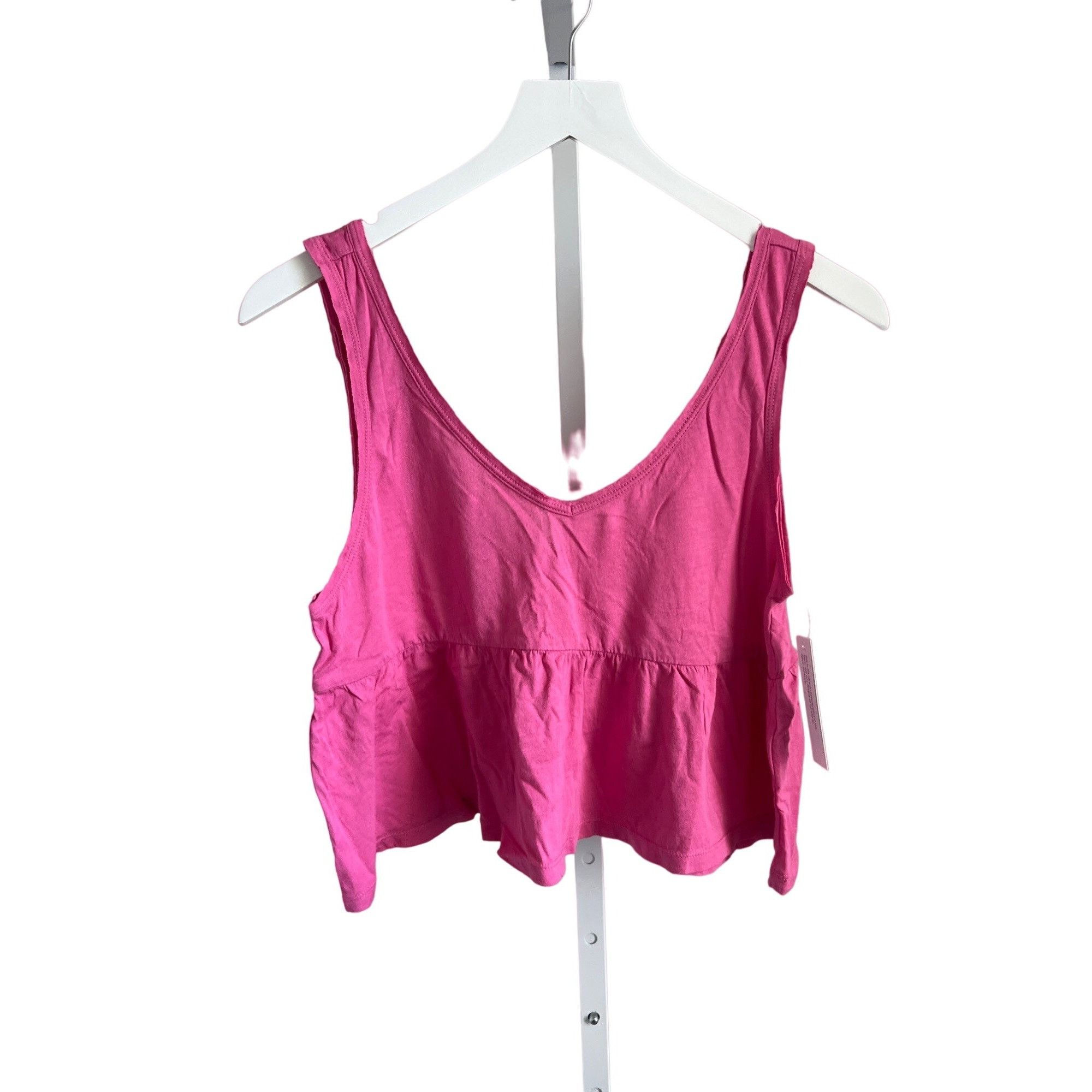 Nordstrom Abound Babydoll Peplum Tank Top Size S / US 4 / IT 40 - 2 Thumbnail