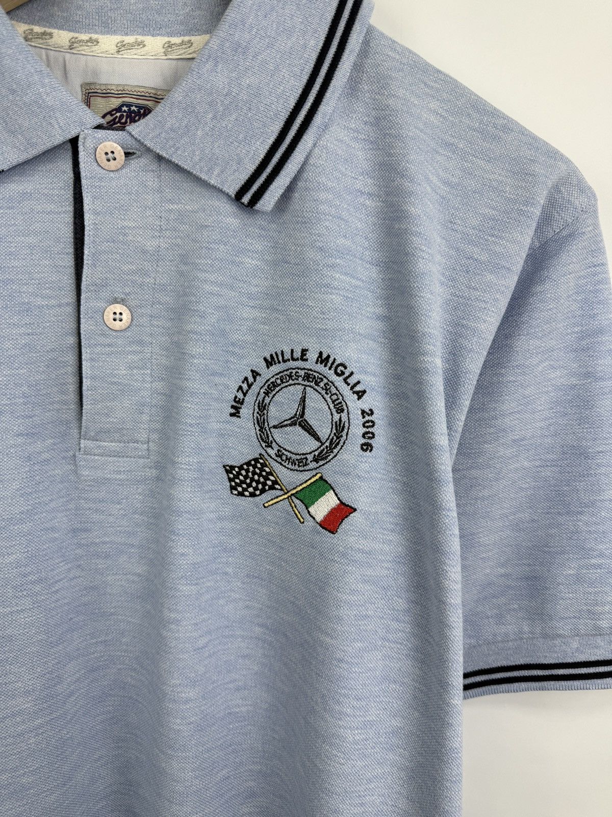Mercedes-Benz 🇮🇹 Vintage 2006 Mercedes Benz Club Schweiz Mezza Mille Miglia Size US L / EU 52-54 / 3 - 4 Thumbnail