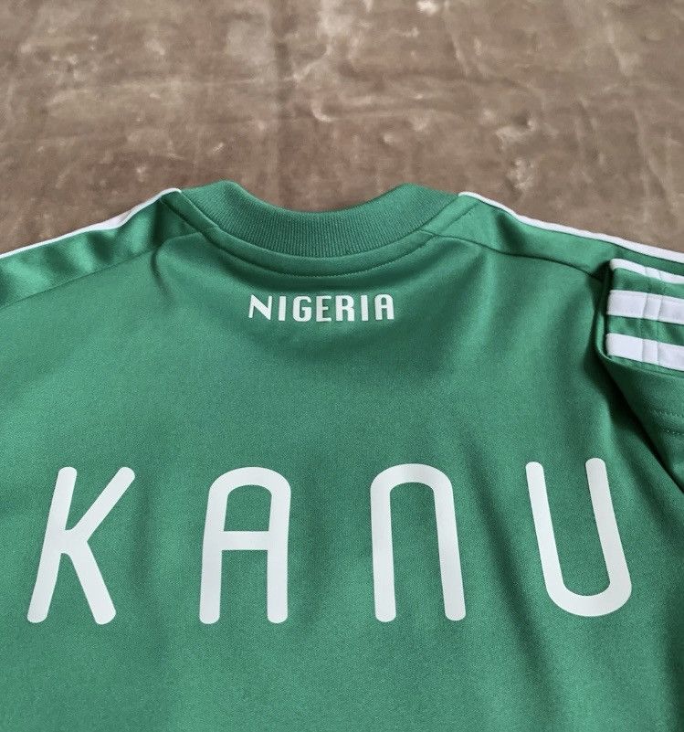 Adidas Kanu nigeria jersey Size US S / EU 44-46 / 1 - 3 Thumbnail