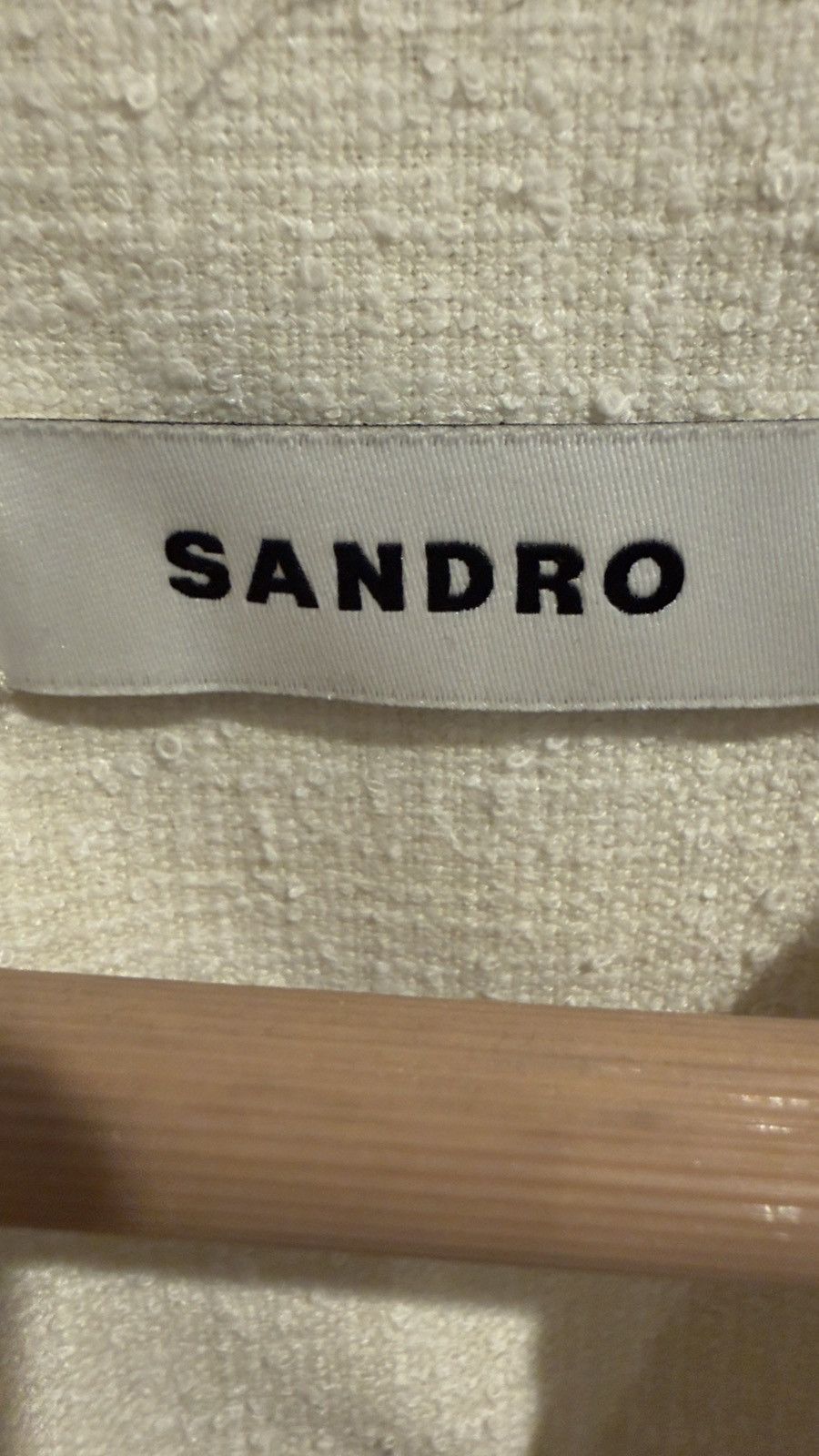 Sandro Sandro “Chanel” Tweed Button Up Size US L / EU 52-54 / 3 - 3 Thumbnail