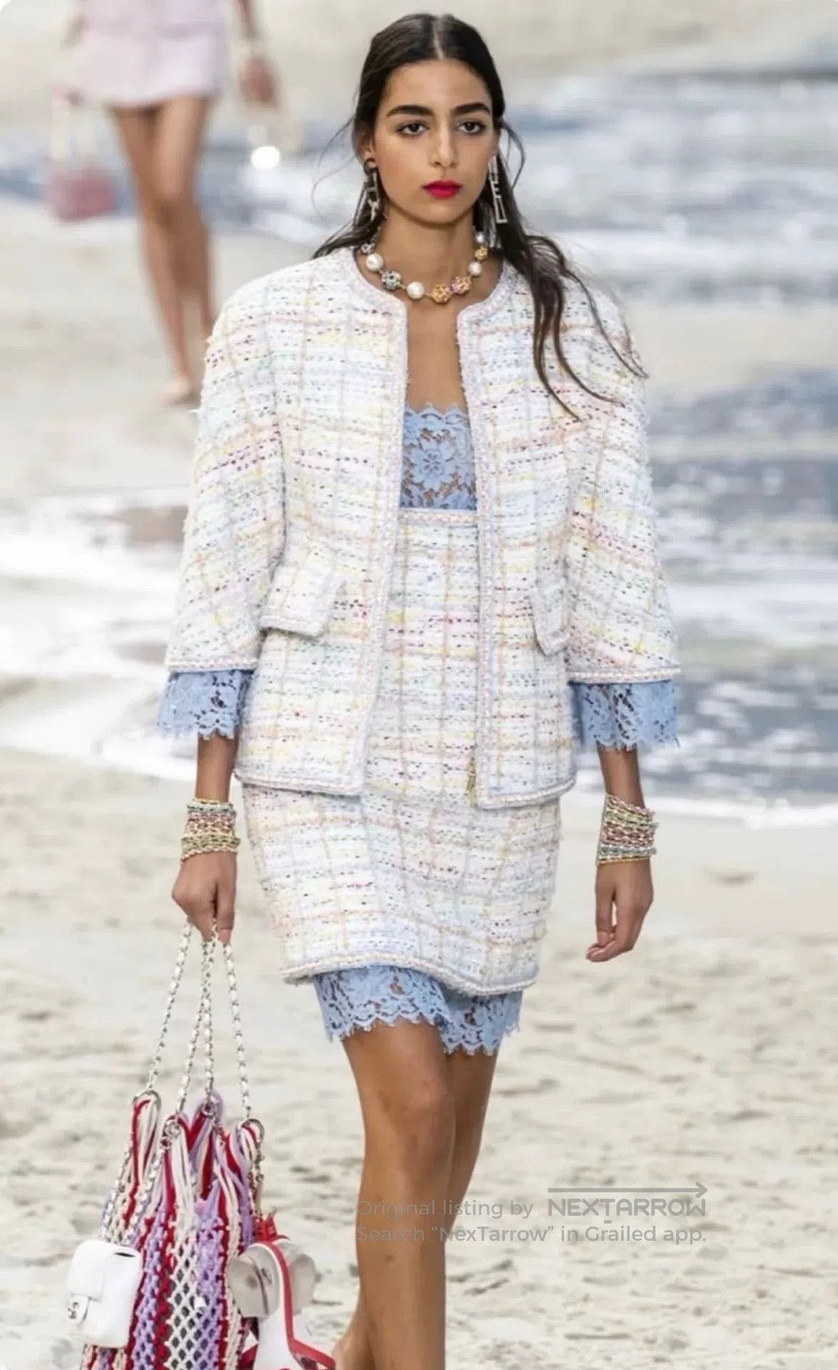 Chanel Chanel Beach Collection Lace Coat. Size XXS / US 00 / IT 34 - 7 Thumbnail