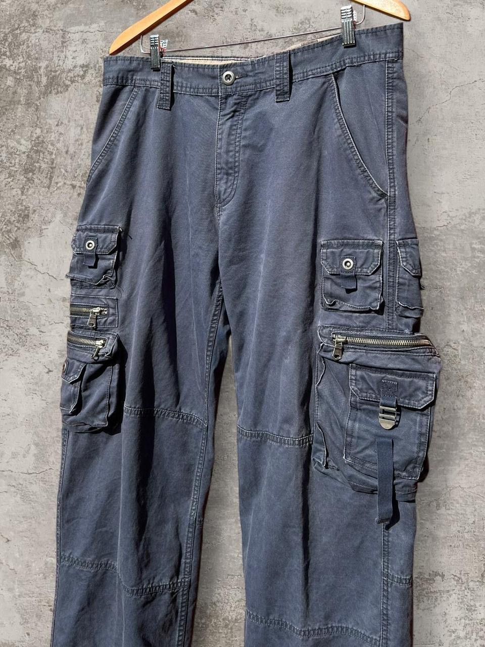 Old Navy Y2K Crazy Old Navy Cargos in Blue Mens 34 x 34 Size US 34 / EU 50 - 2 Thumbnail