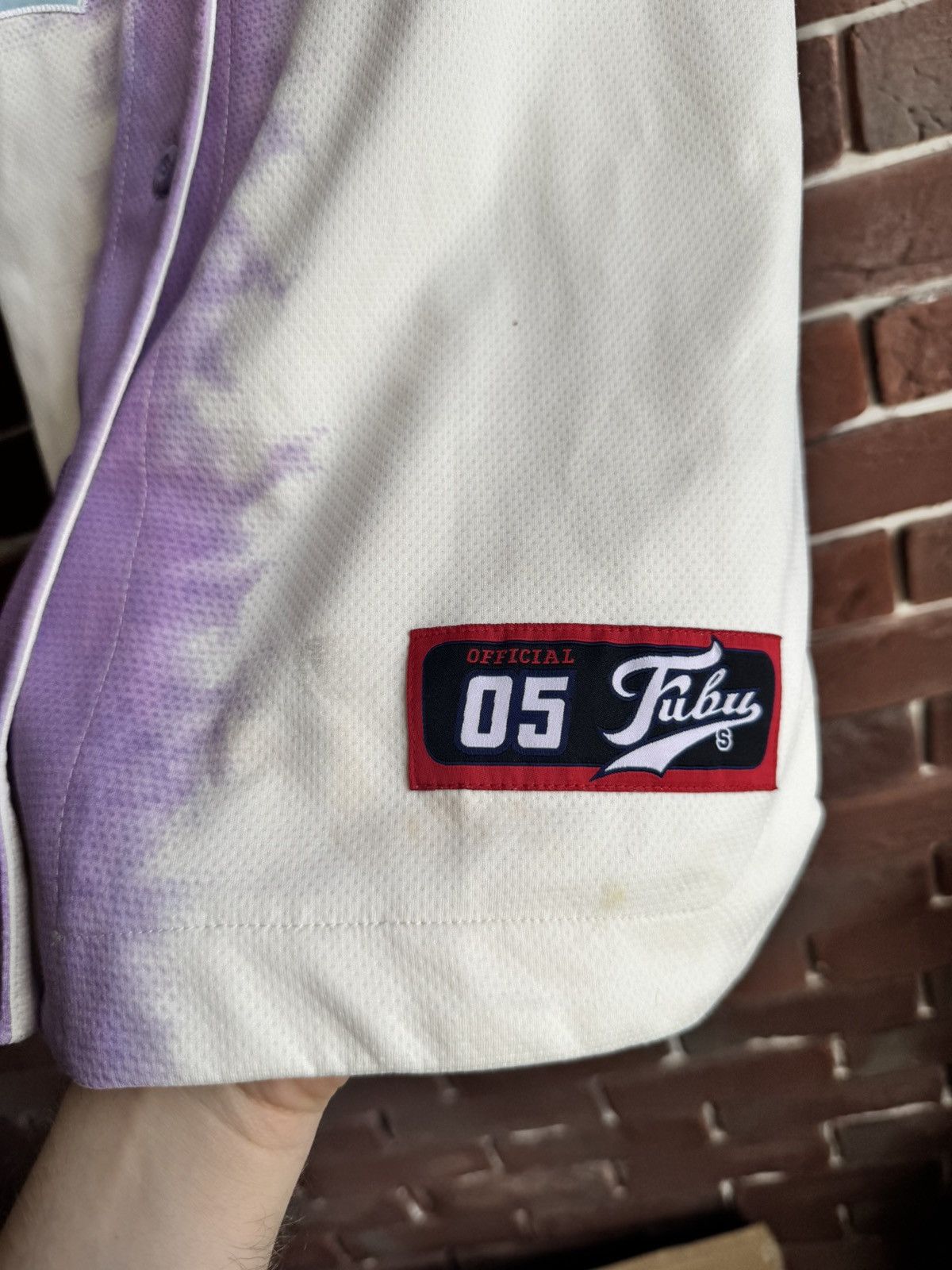 Fubu Vintage Fubu Baseball Jersey Button Ups T-Shirt Hip hop S Size US S / EU 44-46 / 1 - 14 Thumbnail