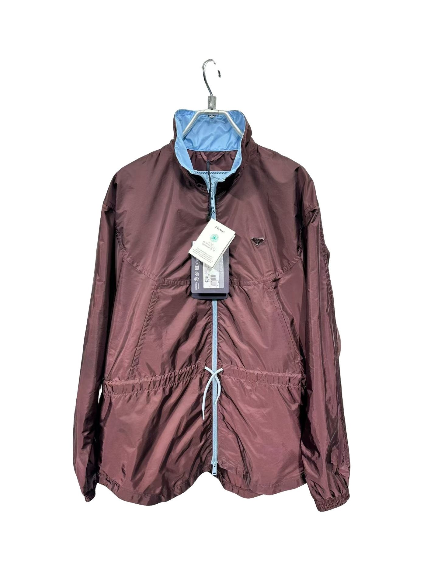 Prada Prada Drawstring Re-Nylon Windbreaker Jacket IT 38 Size XS / US 0-2 / IT 36-38 - 1 Thumbnail