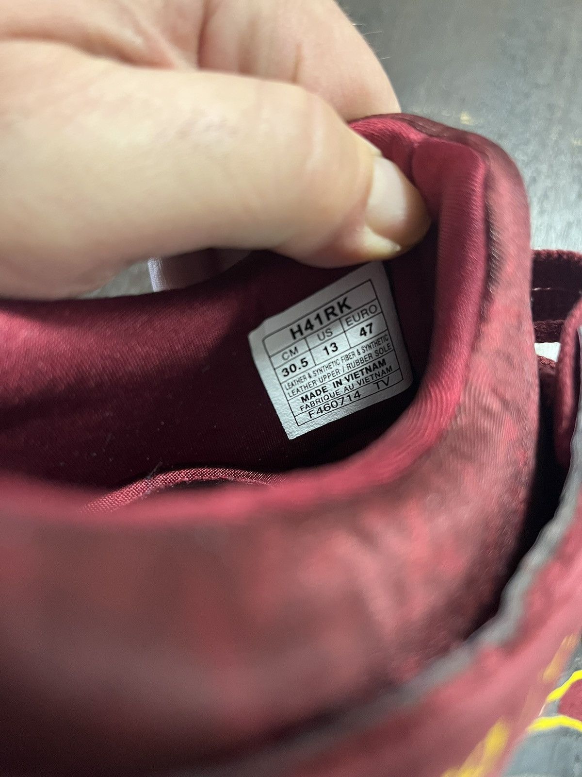 Asics Asics GLV x The Good Will Out “Koyo” Burgundy Black Yellow Size US 13 / EU 46 - 11 Thumbnail