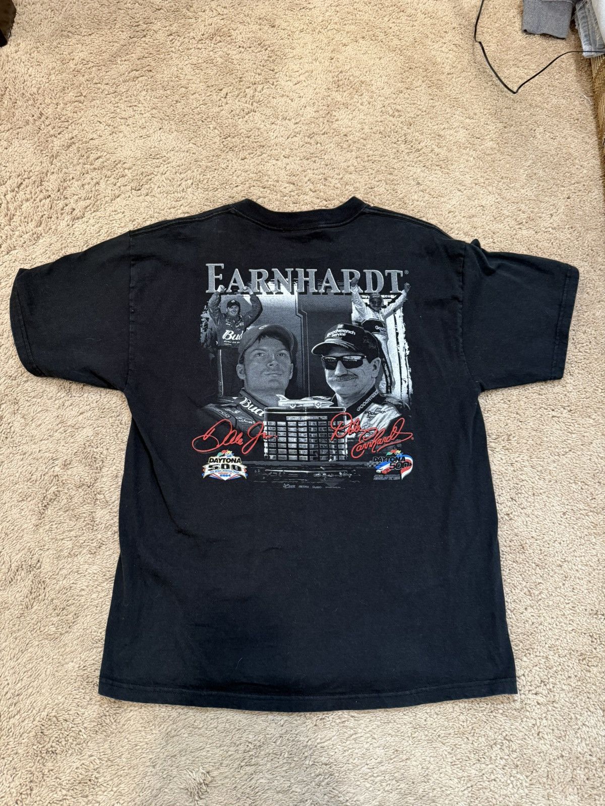 Vintage 2000s Black Medium Vintage Dale Earnhardt Tee Size US M / EU 48-50 / 2 - 3 Thumbnail