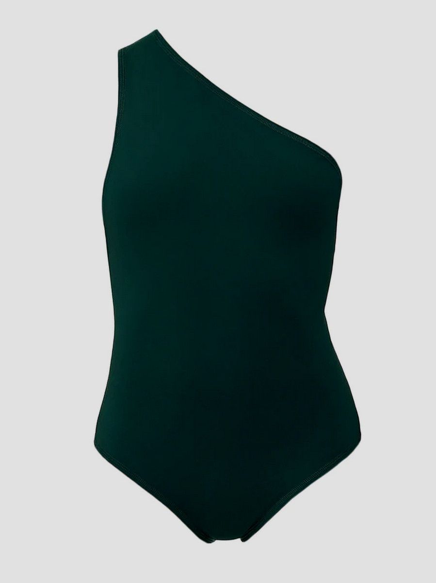 Bottega Veneta BOTTEGA VENETA green one piece swimsuit swimwear Medium q Size 28" / US 6 / IT 42 - 2 Thumbnail