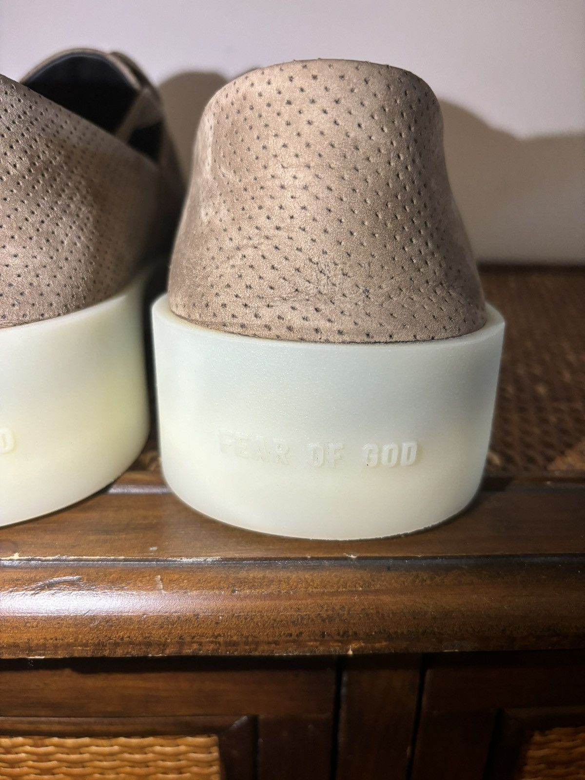 Fear of God Fear of God Seventh Coll Suede 101 Sneaker Brown Size 46 Size US 13 / EU 46 - 4 Thumbnail