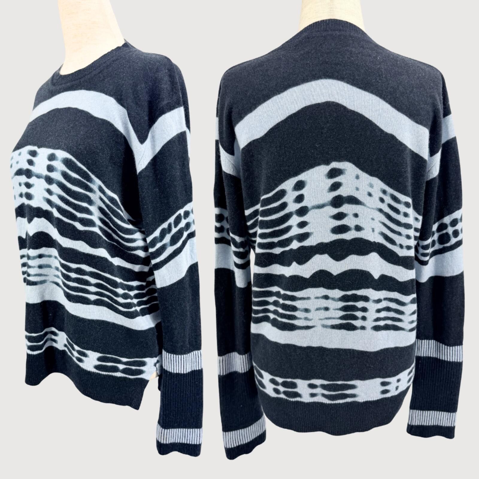 Other La Ligne Tie Dye Cashmere Sweater Blue Small Size S / US 4 / IT 40 - 3 Thumbnail