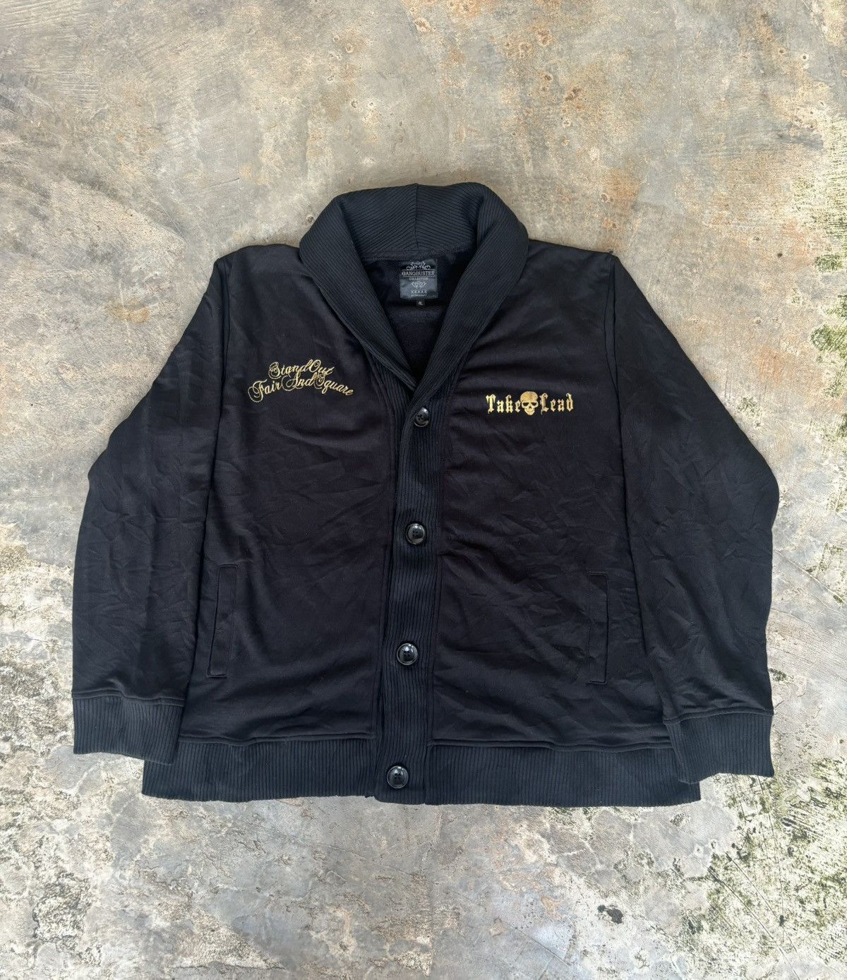 Hysteric Glamour Gangbuster Skull Poem Ifsix Lgb Style Over Size Jacket Size US XL / EU 56 / 4 - 1 Thumbnail