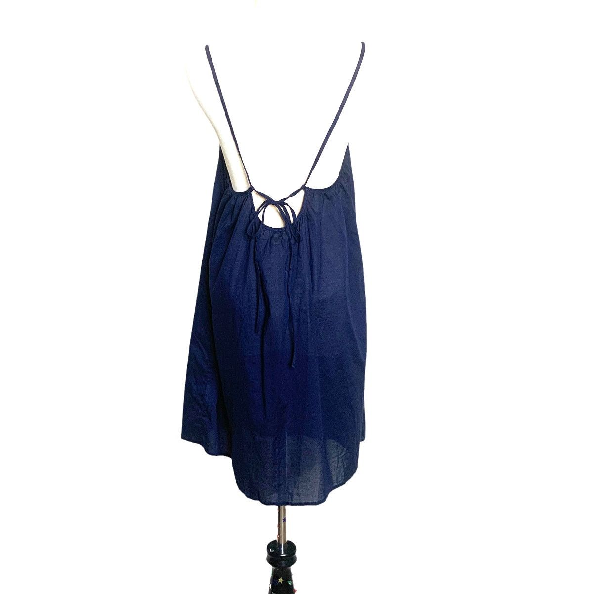 J.Crew J.Crew beachwear blue sleeveless sexy mini dress size small Size S / US 4 / IT 40 - 2 Thumbnail