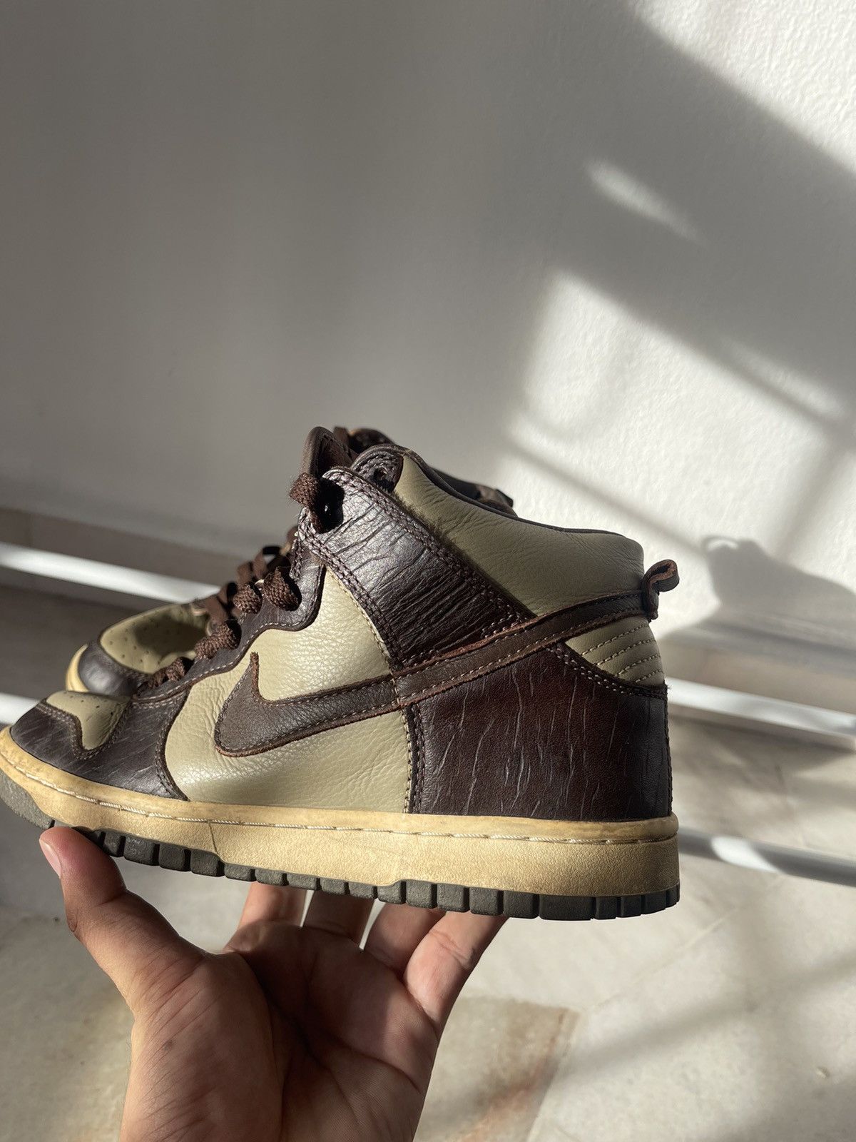 Nike Nike Dunk Khaki Brown Size US 7.5 / EU 40-41 - 11 Thumbnail