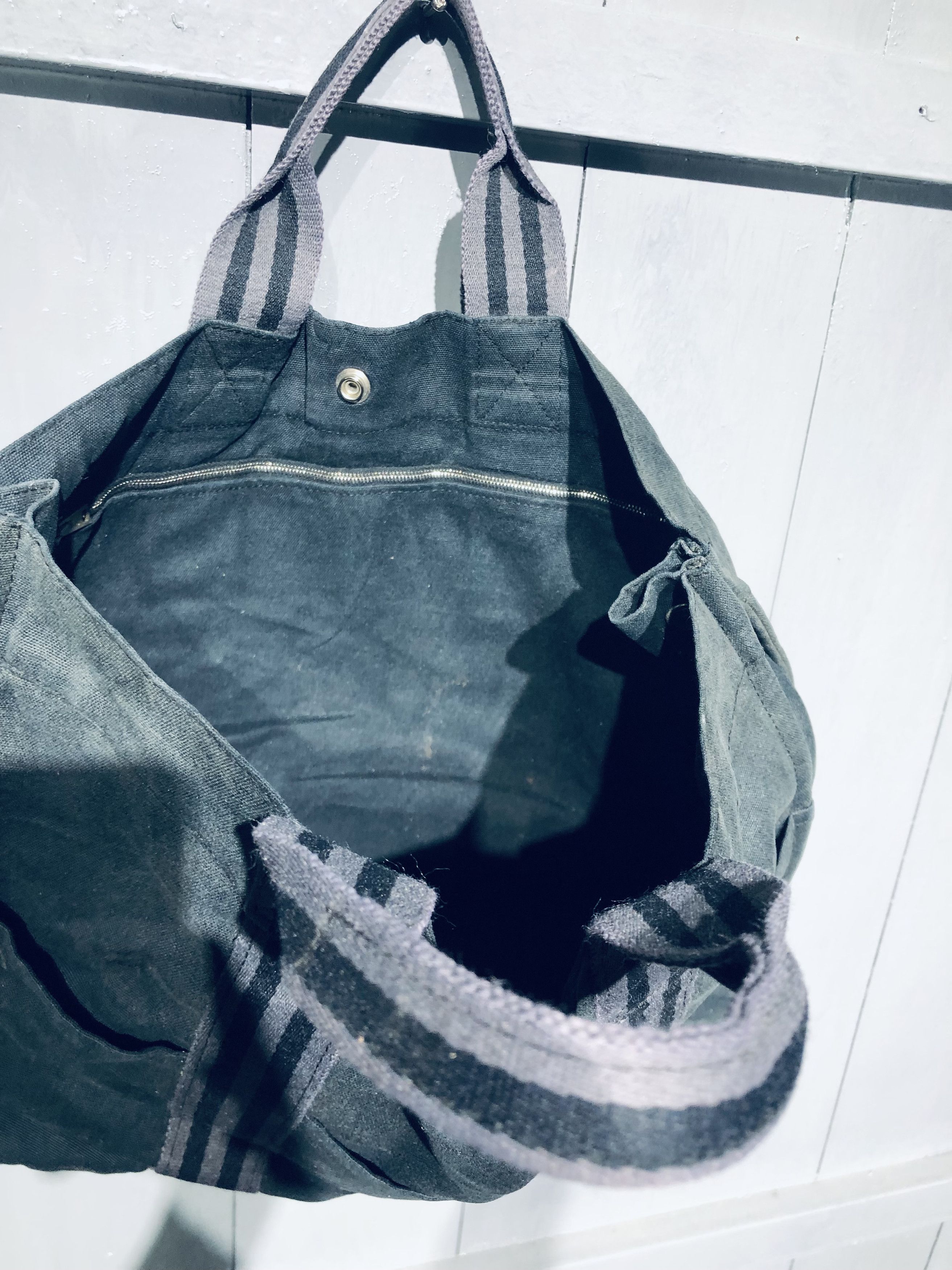 Canvas × Hermes LUXURY ‼️HERMES CANVAS STYLE TOTEBAG Size ONE SIZE - 5 Thumbnail