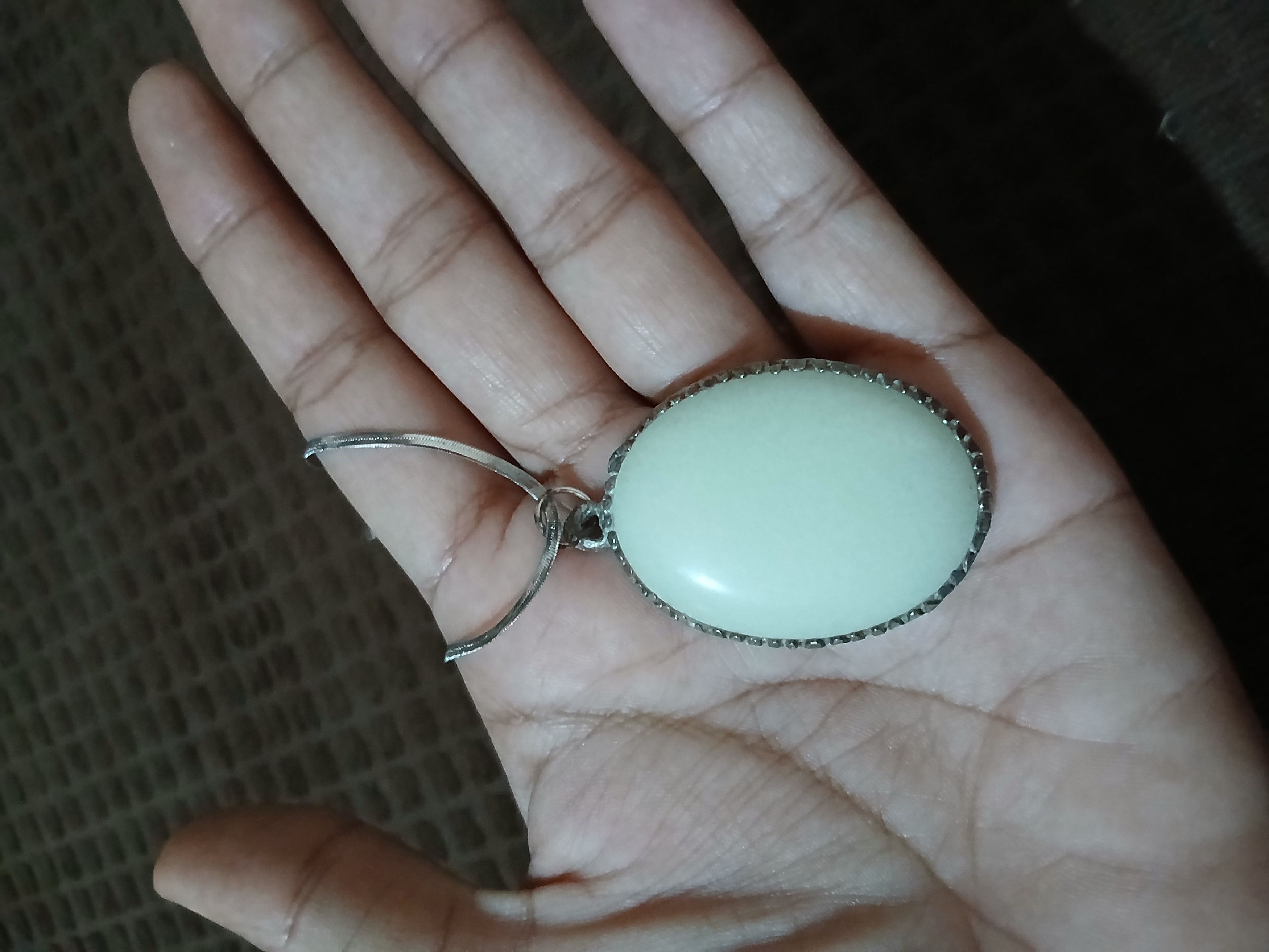 Other White Pendant Necklace Size ONE SIZE - 1 Thumbnail