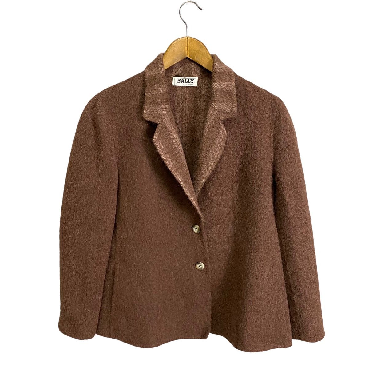 Bally × Vintage Bally wool blazer coat Size L / US 10 / IT 46 - 1 Thumbnail