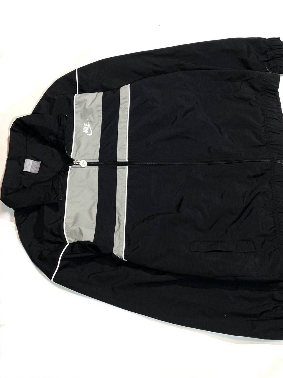 Nike × Vintage 00s Vintage Y2K Nylon Windbreaker Nike Light Jacket Size US L / EU 52-54 / 3 - 6 Thumbnail