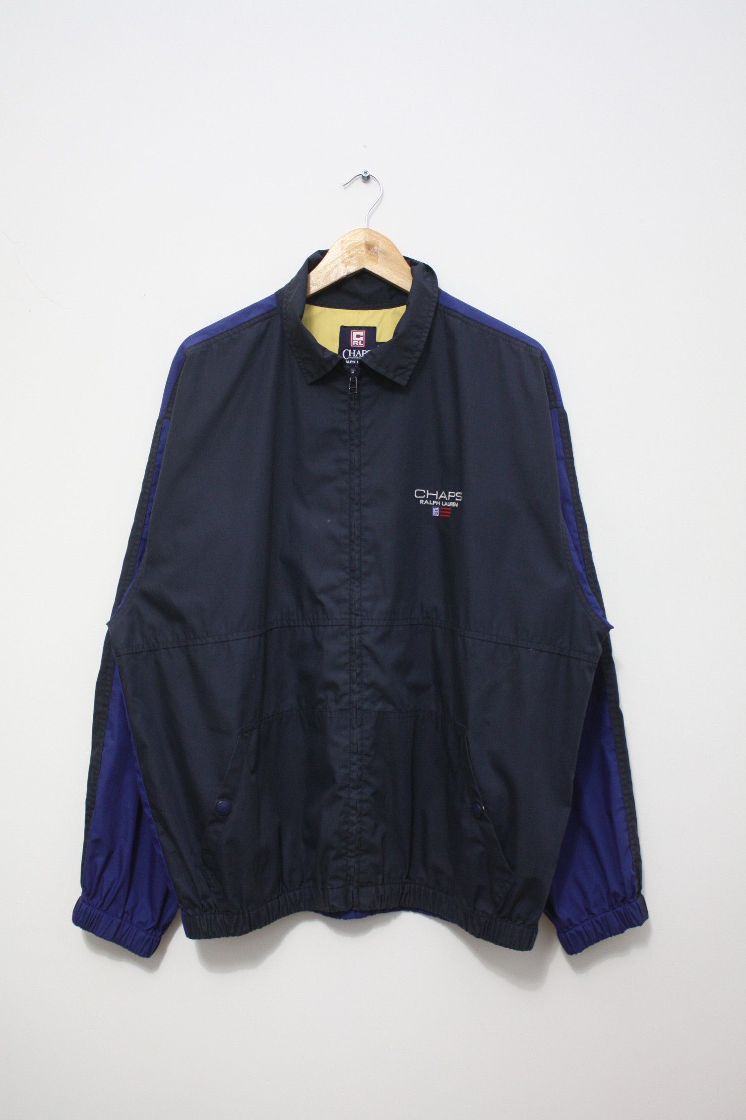 Chaps Chaps Ralph Lauren Vintage Navy Bomber Jacket Large Size US L / EU 52-54 / 3 - 2 Thumbnail