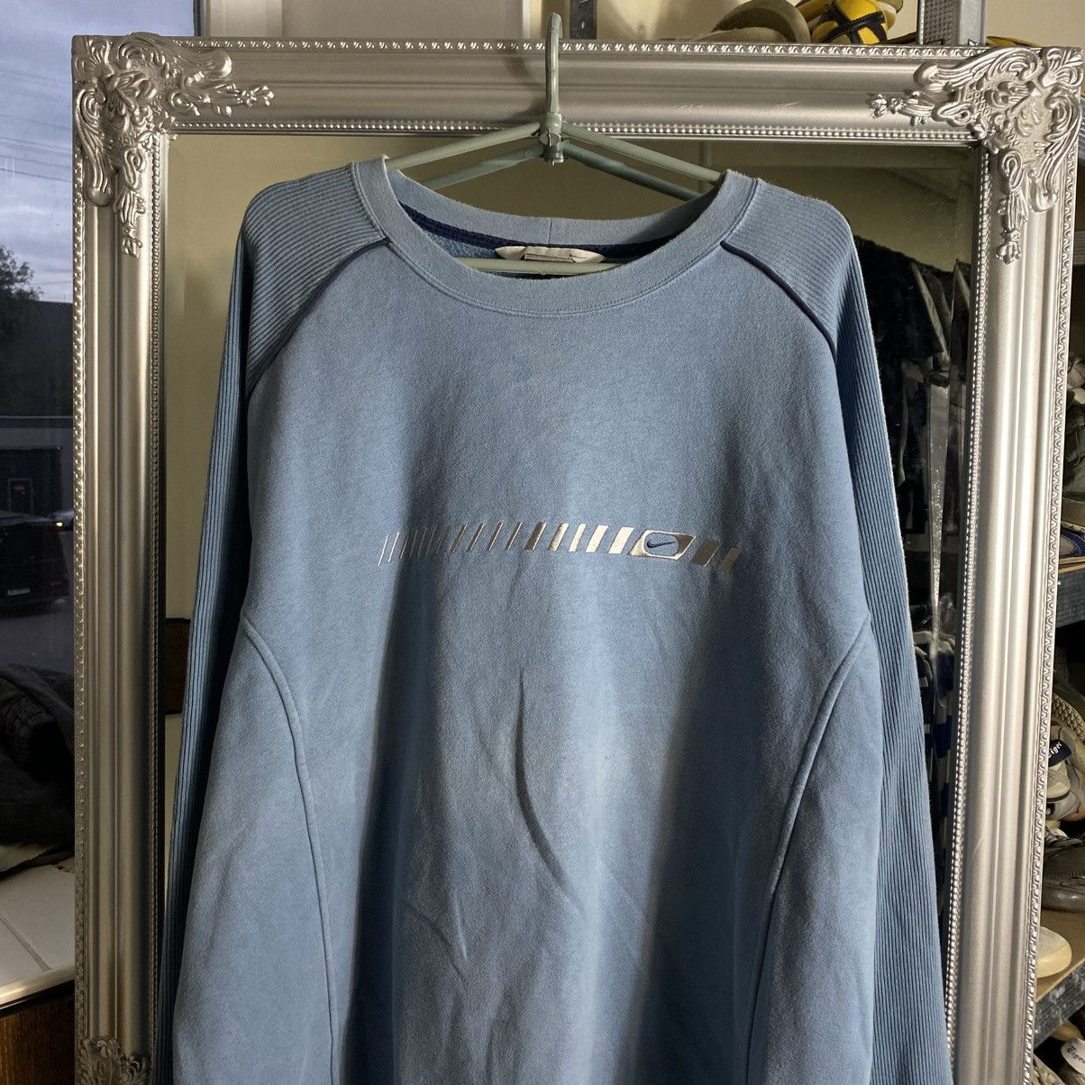 Nike Vintage Y2K Nike Sweatshirt Embroidered Swoosh Size US XXL / EU 58 / 5 - 2 Thumbnail
