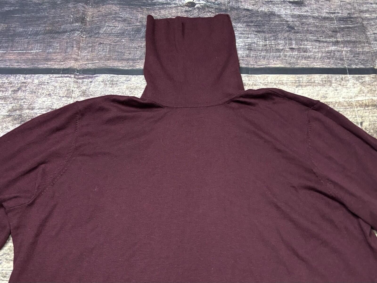 Lauren Ralph Lauren Lauren Ralph Lauren Sweater Women L Silk Blend Turtleneck Size L / US 10 / IT 46 - 4 Thumbnail