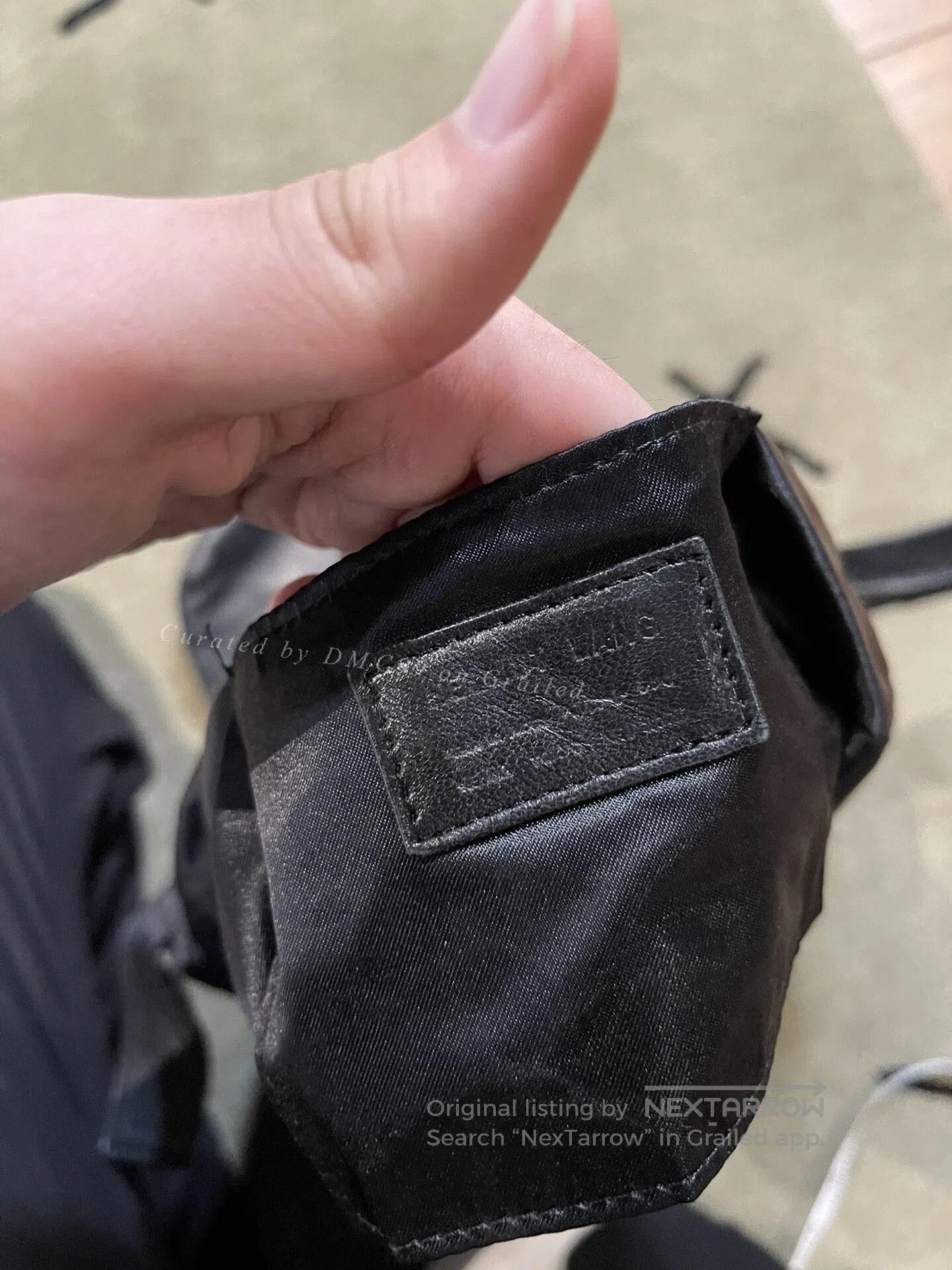 Helmut Lang Helmut Lang 04 Archive Leather Bag. Size ONE SIZE - 4 Thumbnail