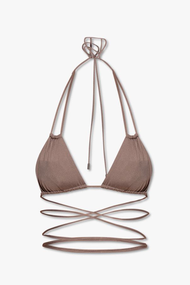 Saint Laurent Paris o1s1wg111024 Size: L / Haut De Mdb Lacee Jersey Bikini Size ONE SIZE - 1 Thumbnail